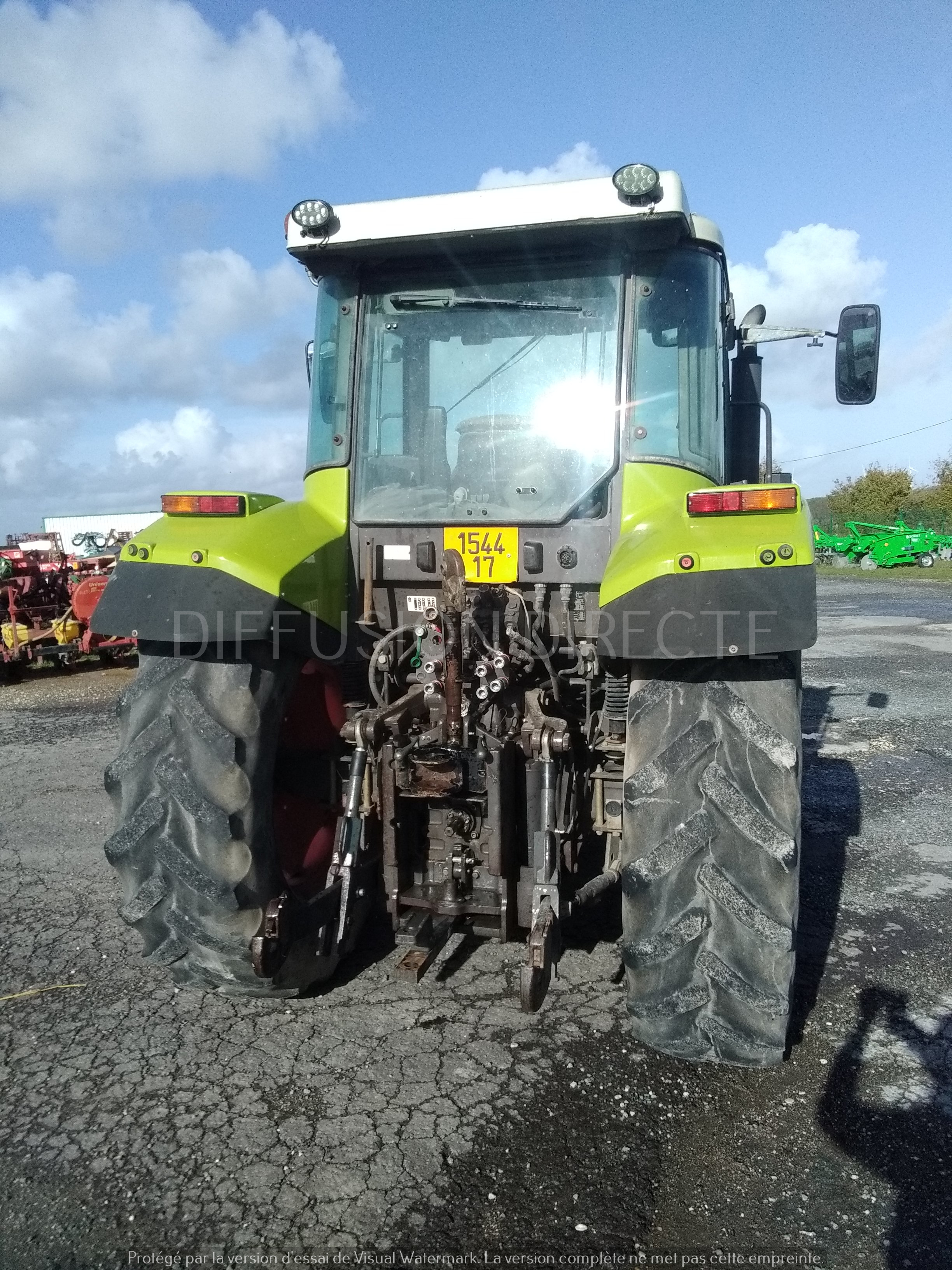 CLAAS TRACTEUR AGRICOLE ARES 566 RZ Tracteur