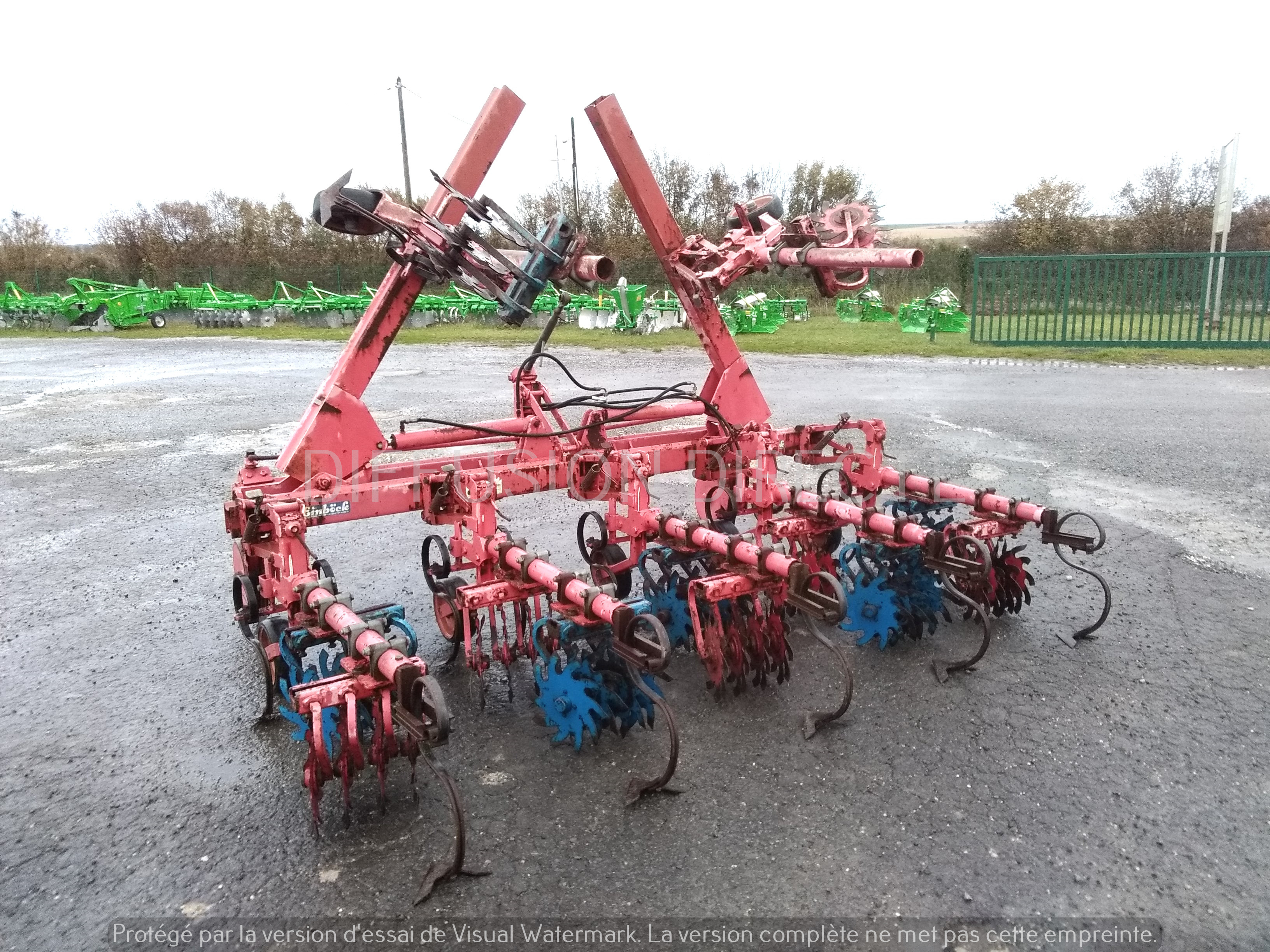 EINBOCK BINEUSE ROLLSTAR EMR 6 RANGS Bineuse - Herse Etrille