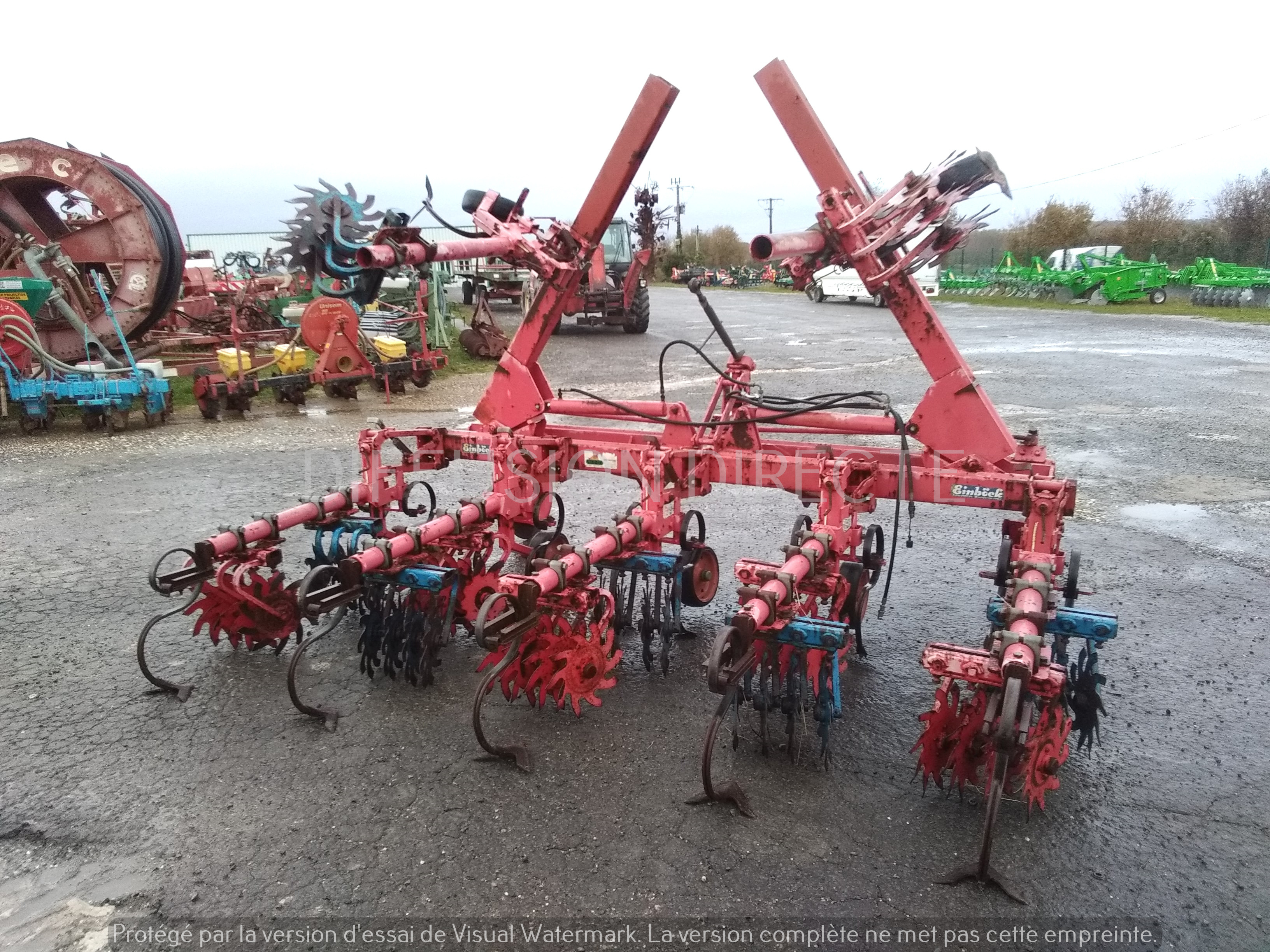 EINBOCK BINEUSE ROLLSTAR EMR 6 RANGS Bineuse - Herse Etrille