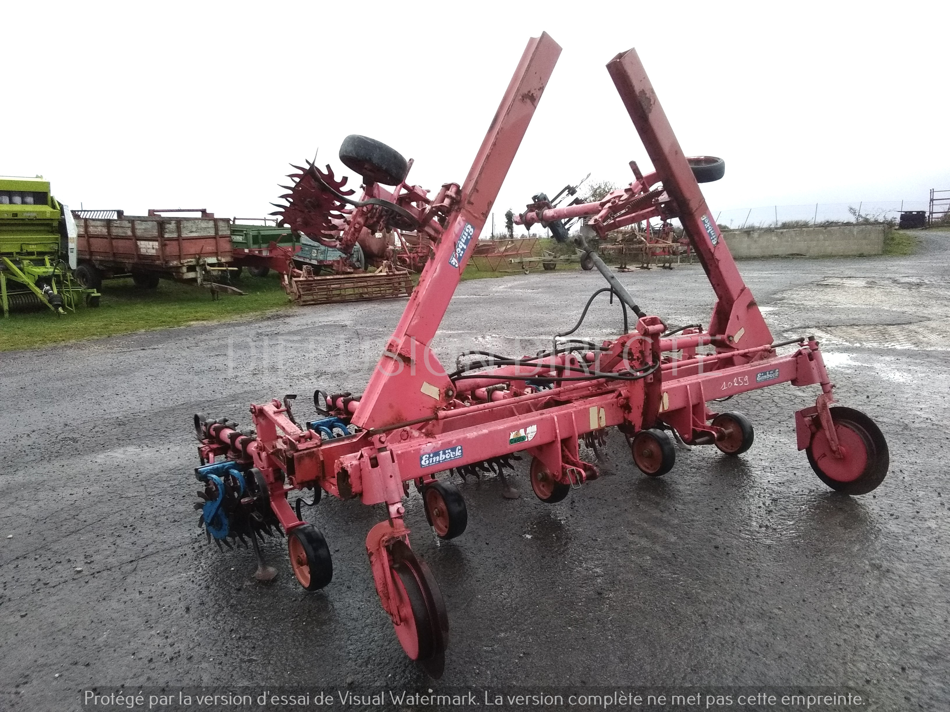 EINBOCK BINEUSE ROLLSTAR EMR 6 RANGS Bineuse - Herse Etrille