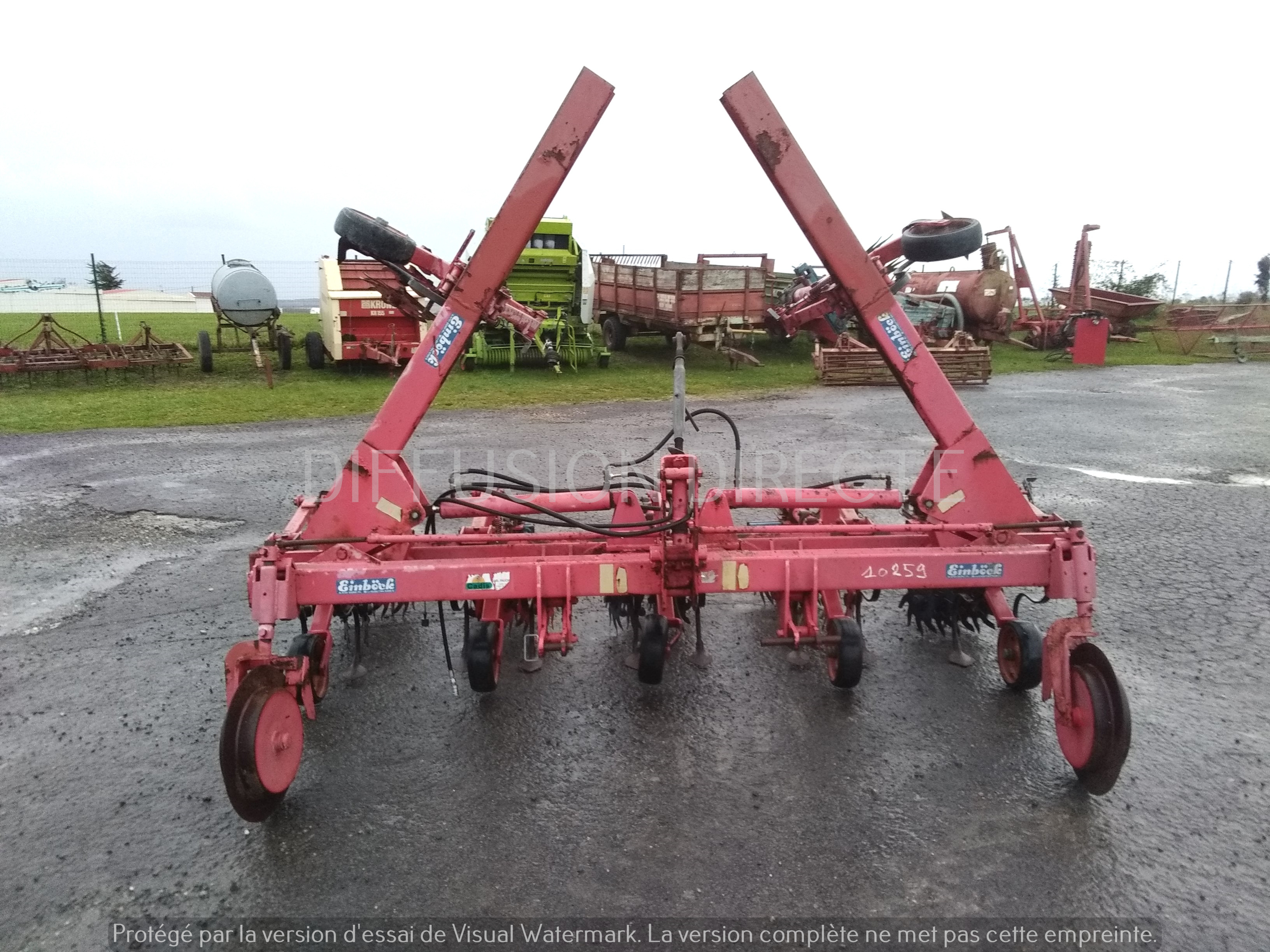 EINBOCK BINEUSE ROLLSTAR EMR 6 RANGS Bineuse - Herse Etrille