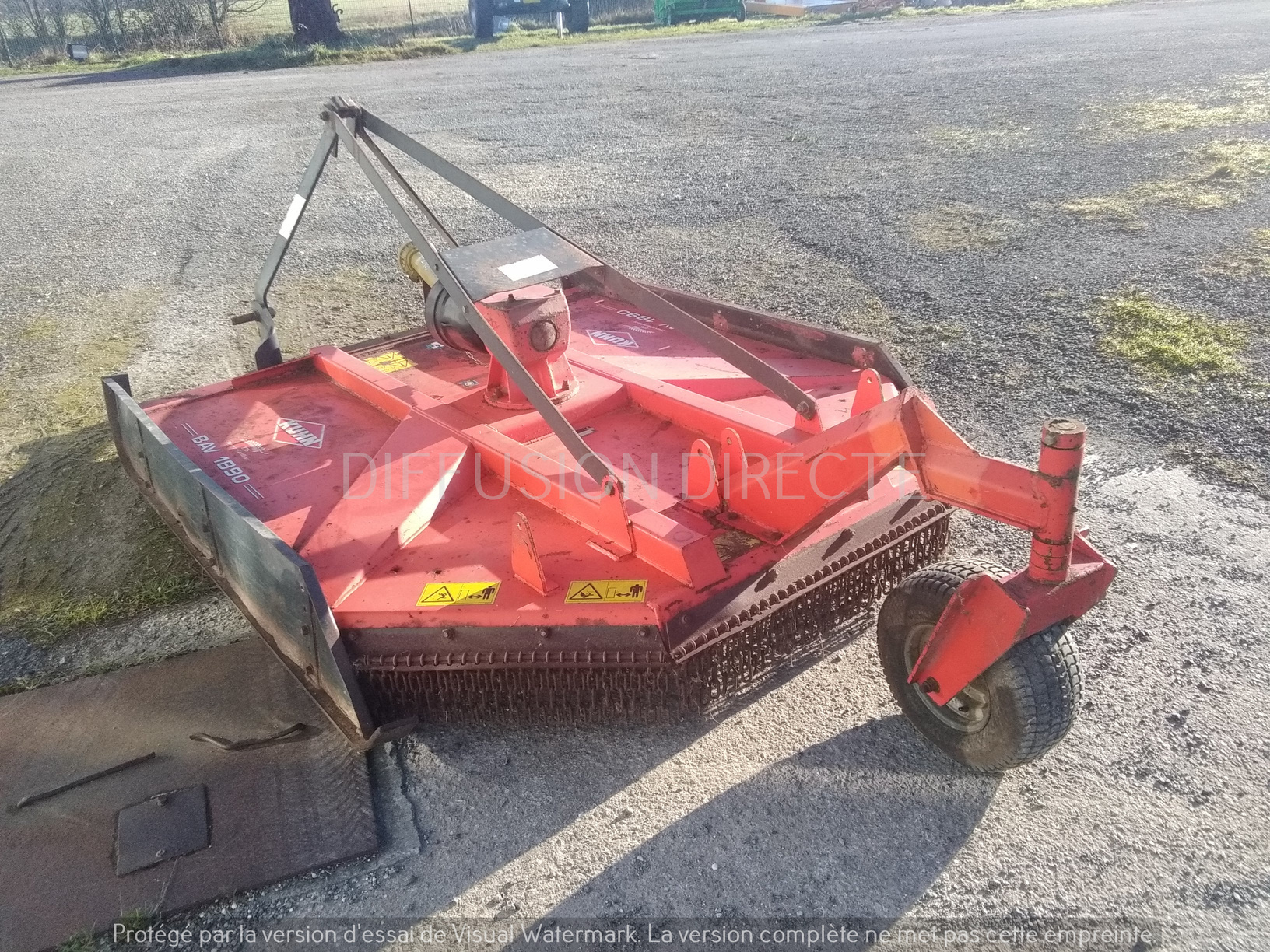 KUHN GYROBROYEUR BAV 1890 Broyeur - Gyro - Epareuse