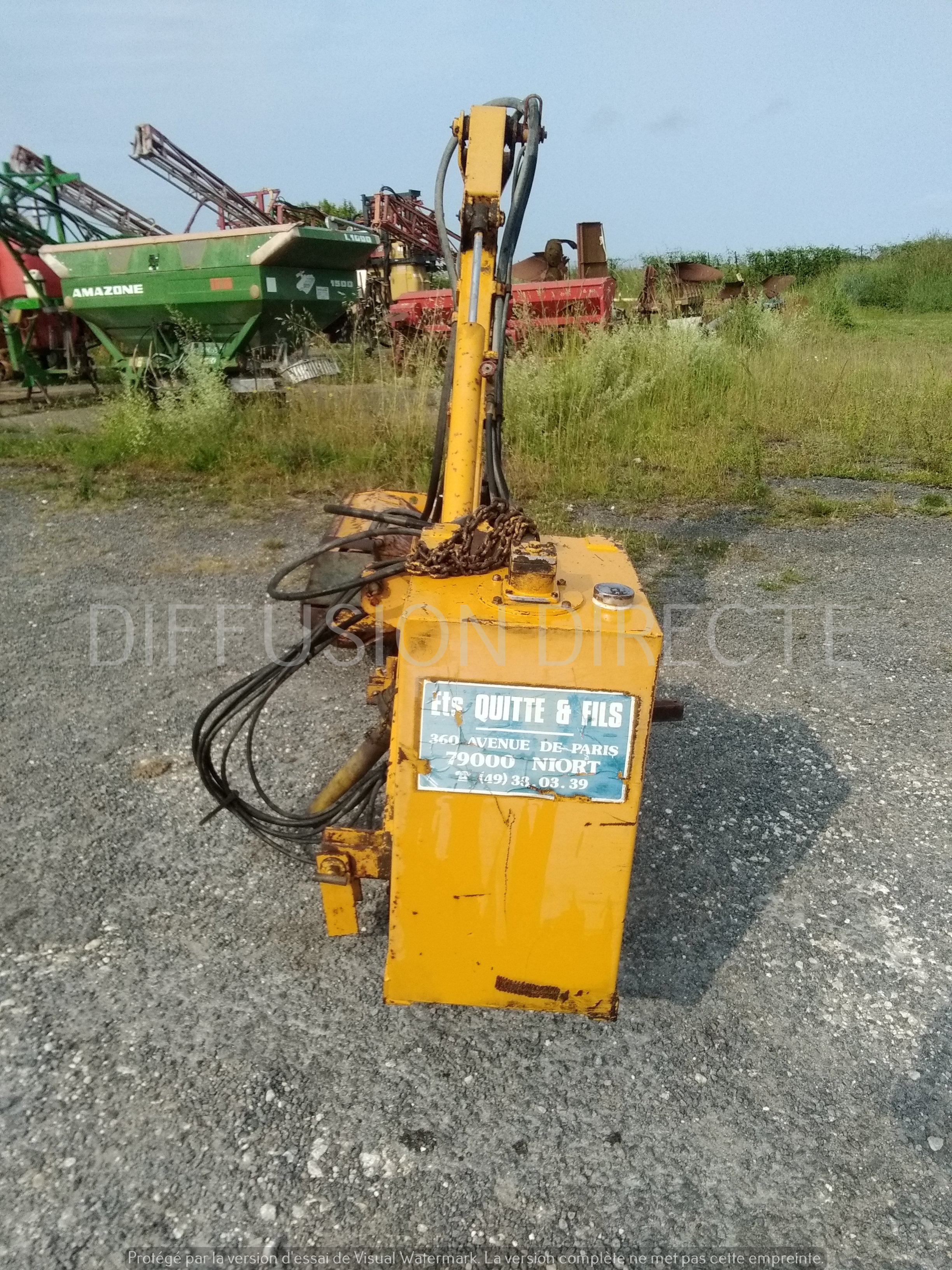 BOMFORD ELAGUEUSE GT 435 Broyeur - Gyro - Epareuse
