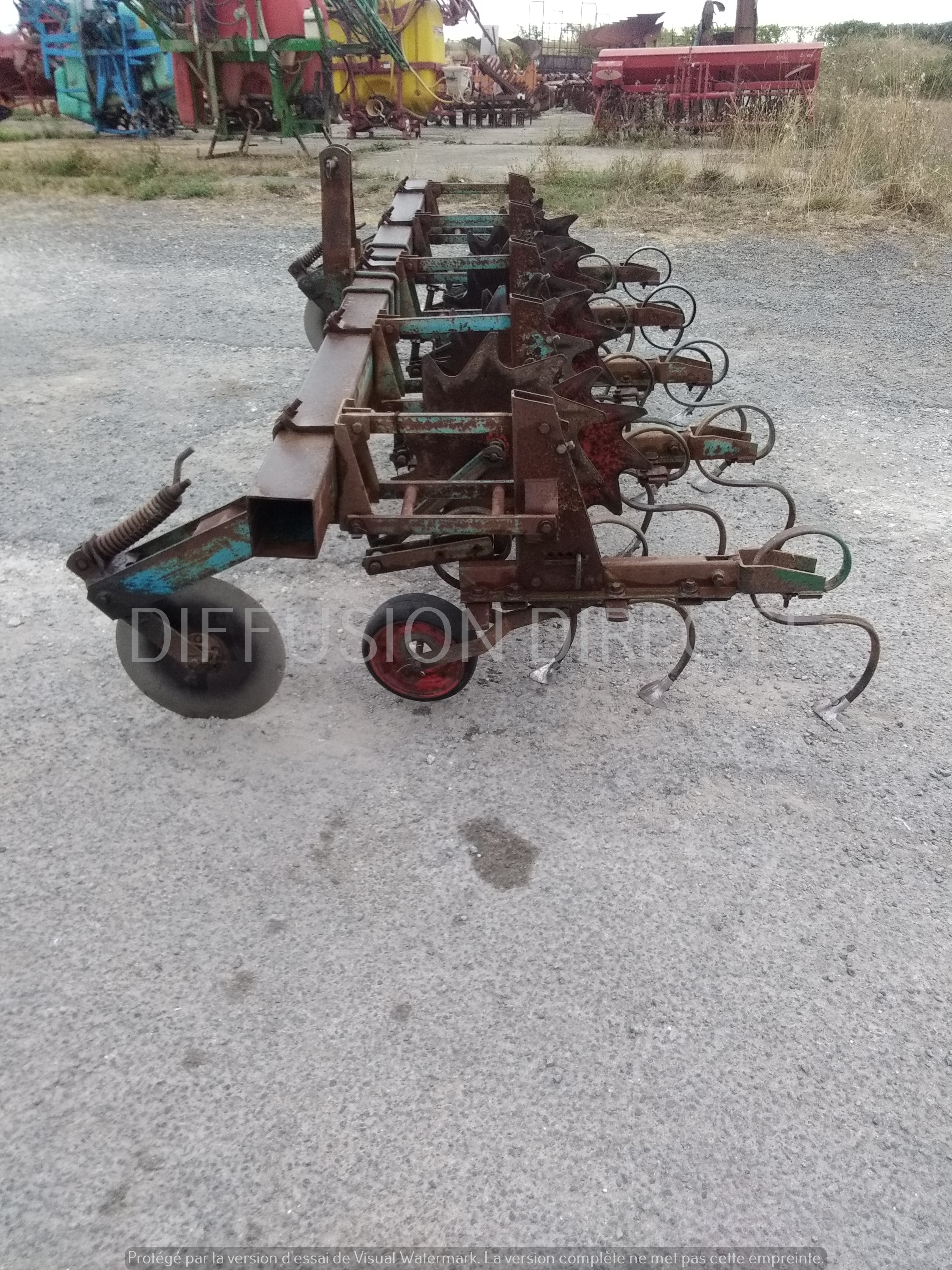 RIBOULEAU BINEUSE SUPER CROP Bineuse - Herse Etrille