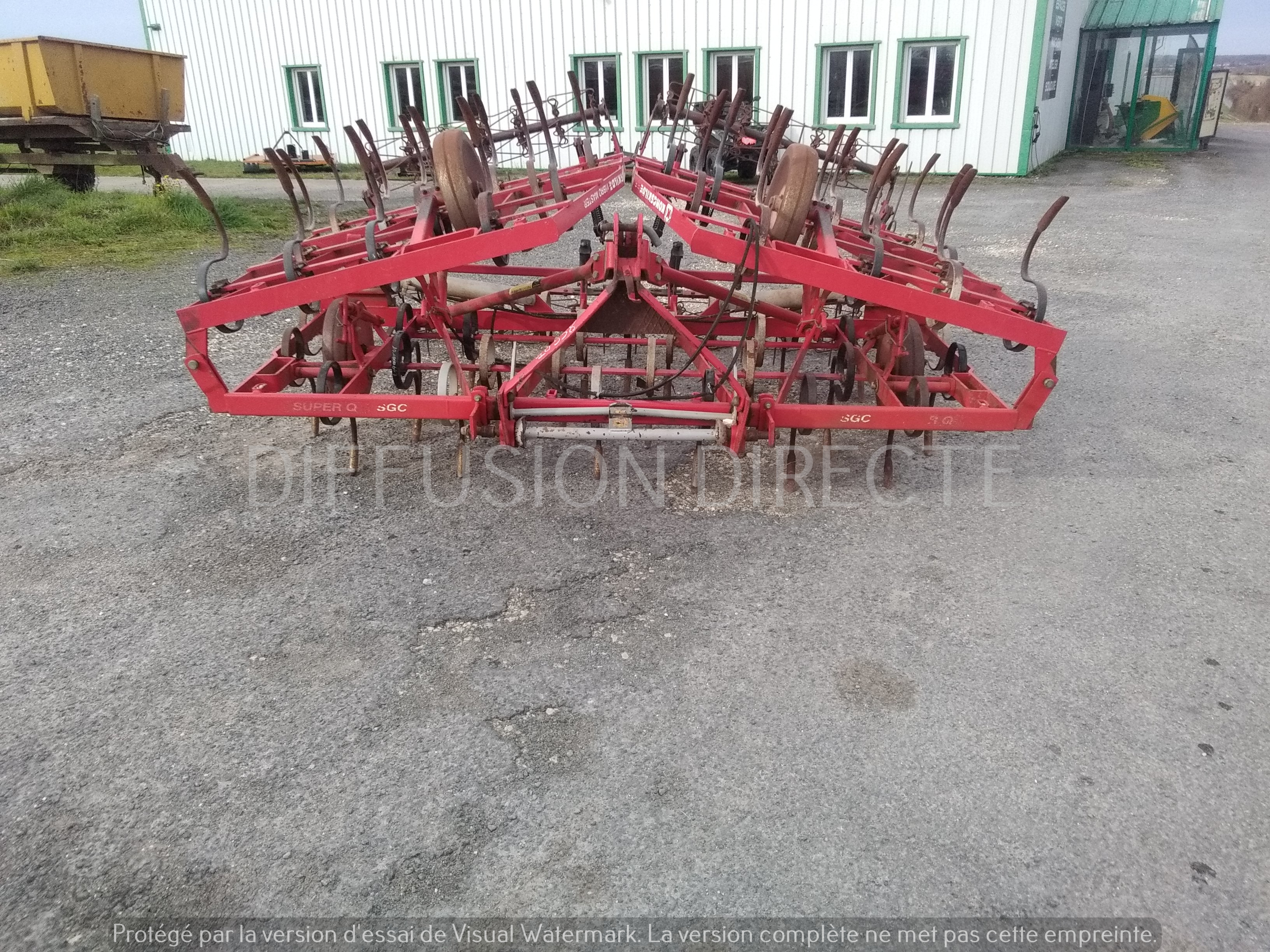 KONGSKILDE VIBROCULTEUR SUPER Q SGC Vibroculteur - Cultivateur