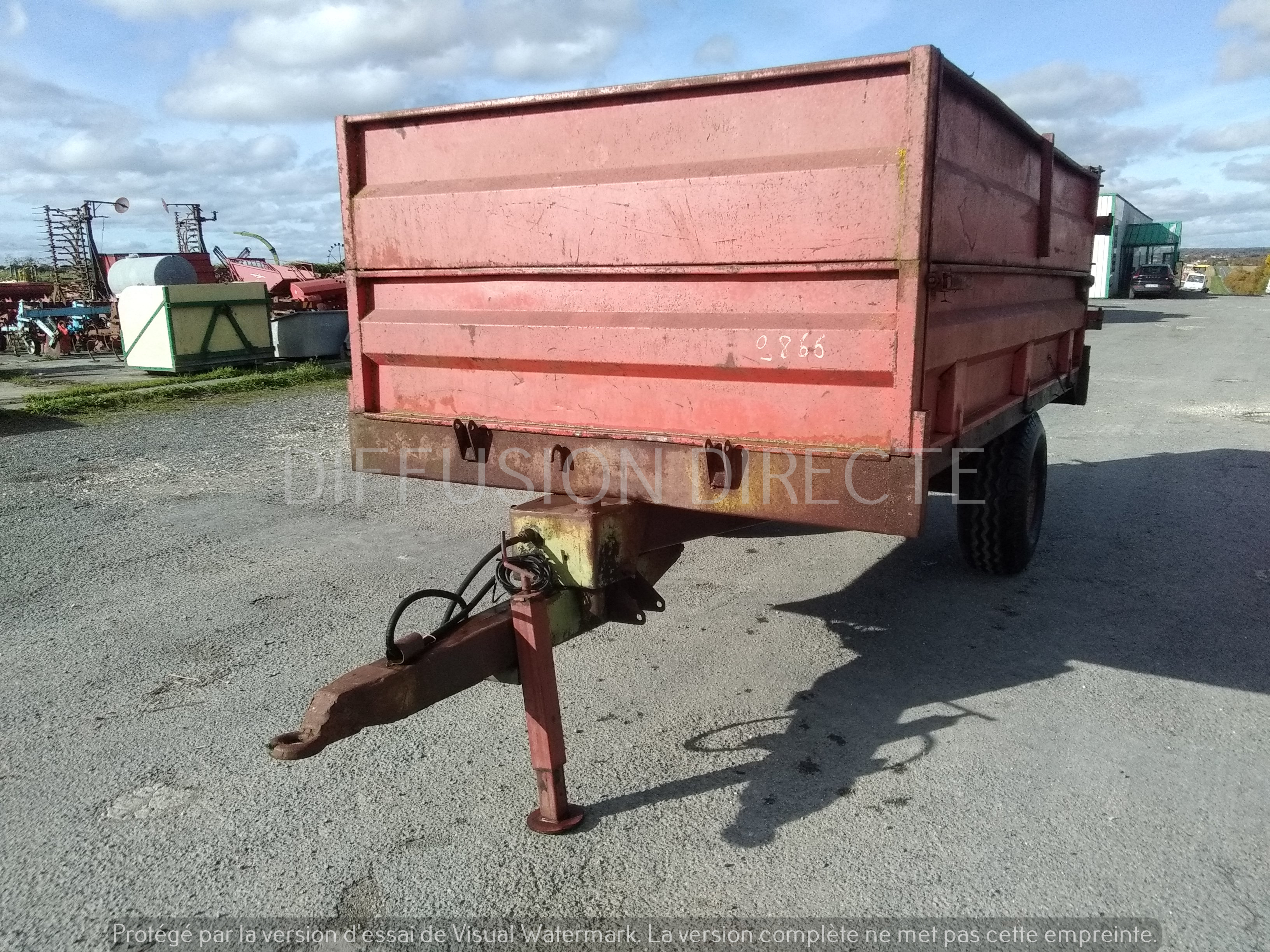 GOYER-CEMA BENNE AGRICOLE 49 Benne - Remorque