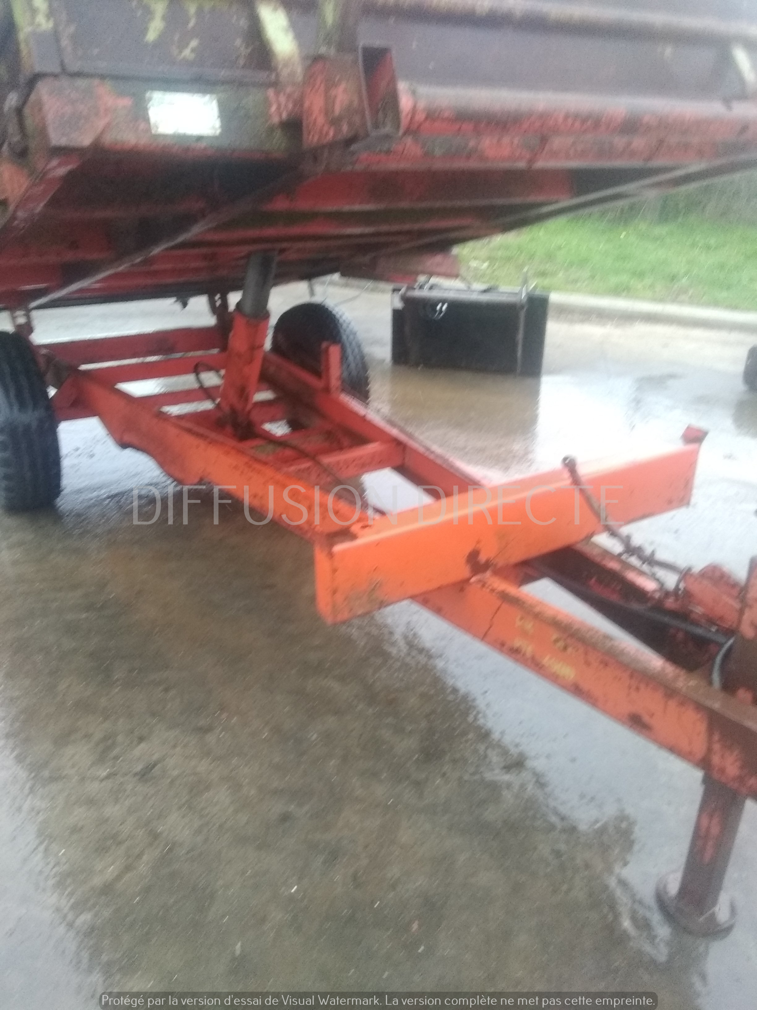 GRUAU REMORQUE AGRICOLE G 400 Benne - Remorque