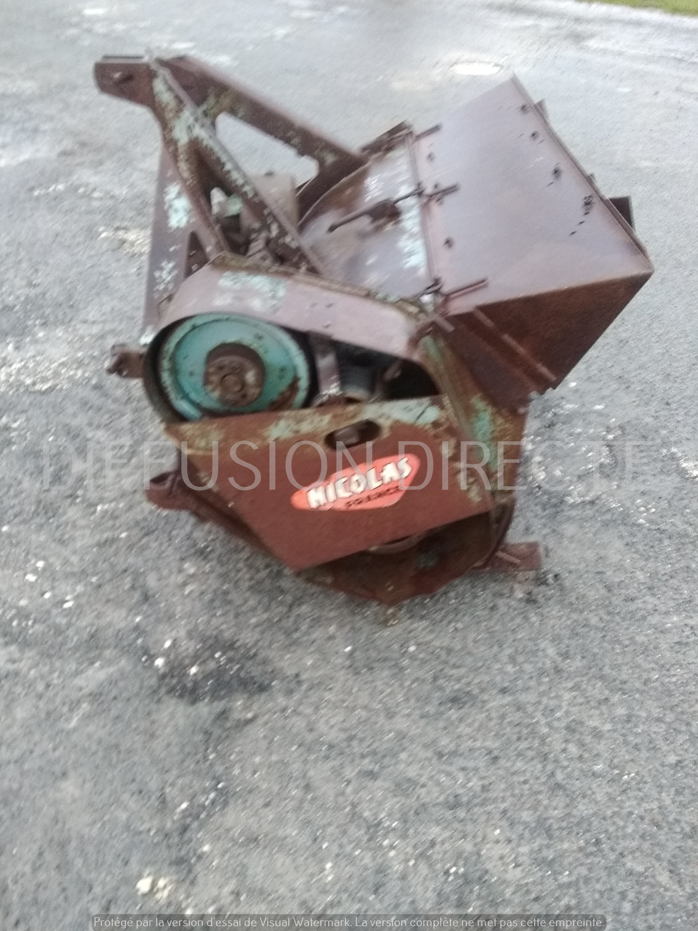 NICOLAS BROYEUR A AXE HORIZONTAL ROTO 66 Broyeur - Gyro - Epareuse