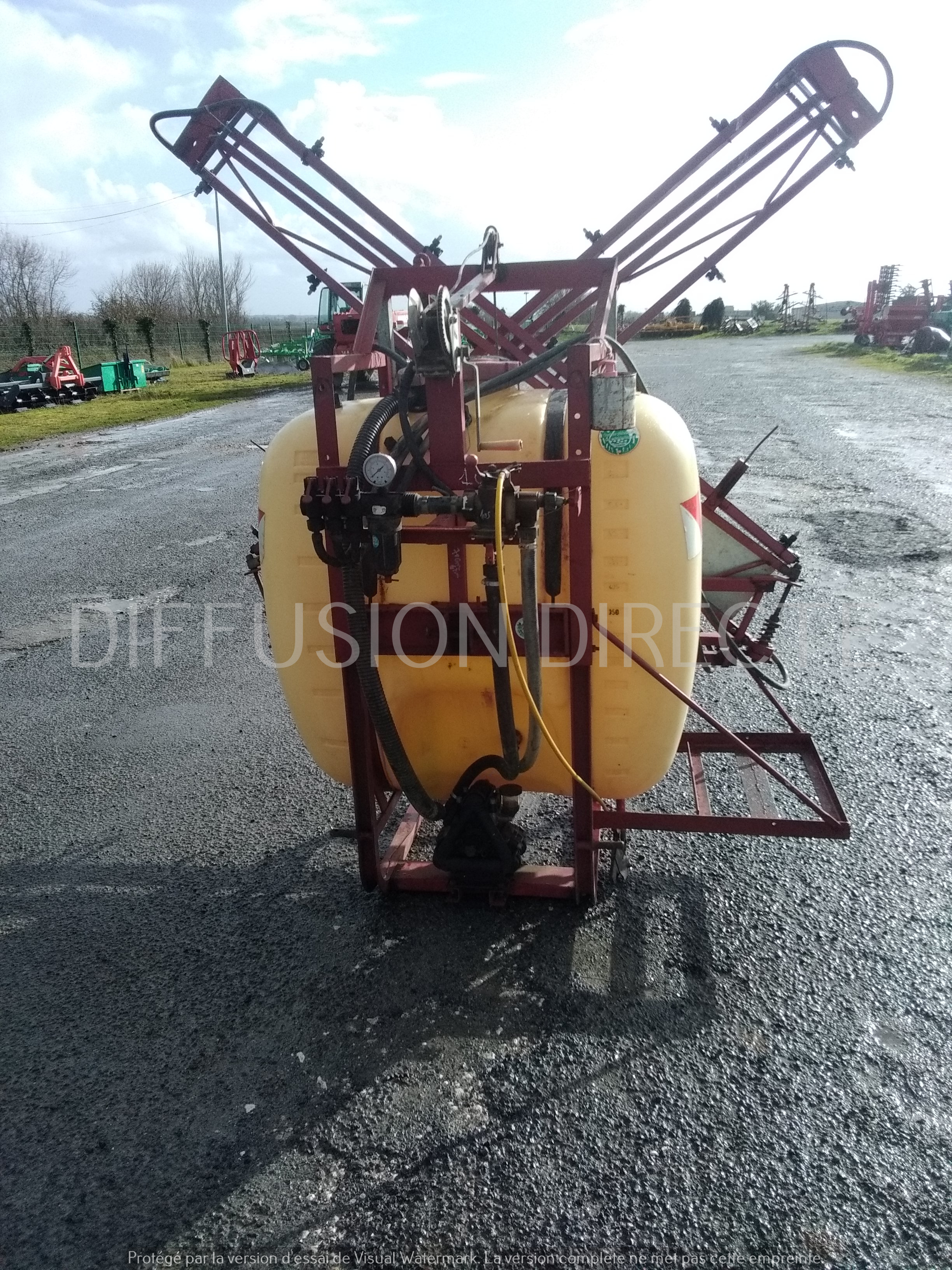 HARDI PULVERISATEUR PORTE NK 600 Pulvérisateur