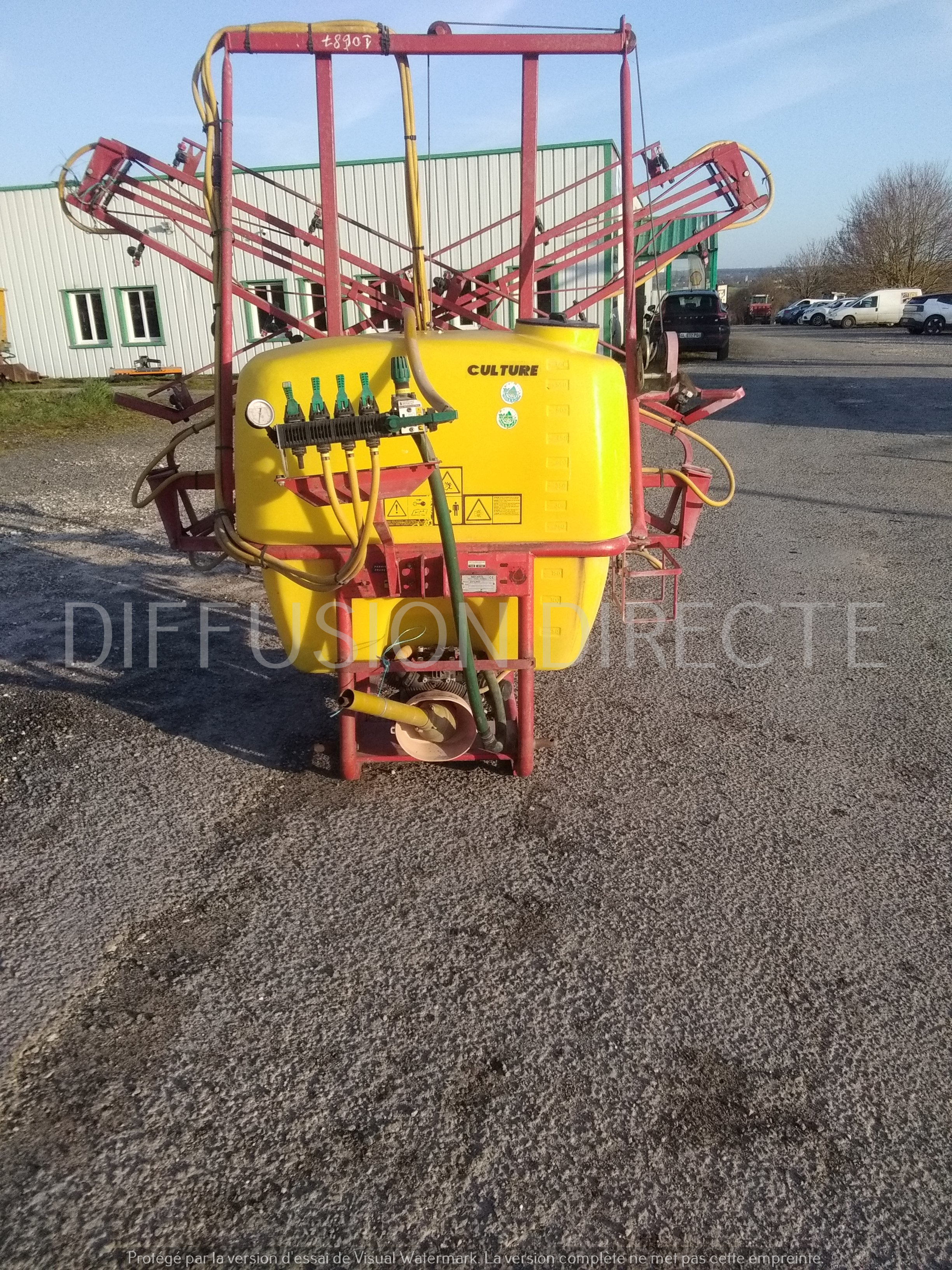 GYRLAND PULVERISATEUR C 600/100/12 T MECA Pulvérisateur