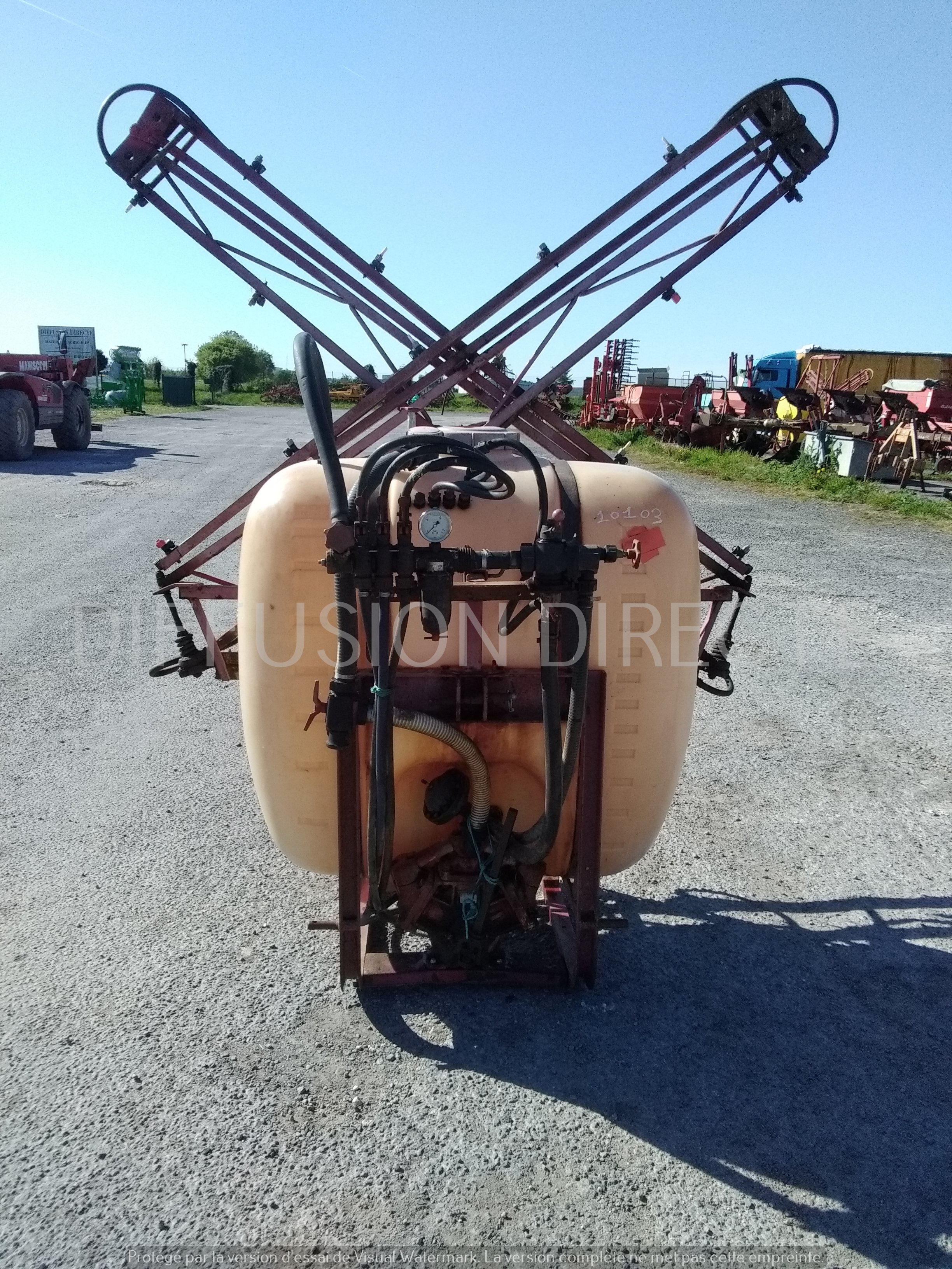 HARDI PULVERISATEUR PORTE NK 600 Pulvérisateur