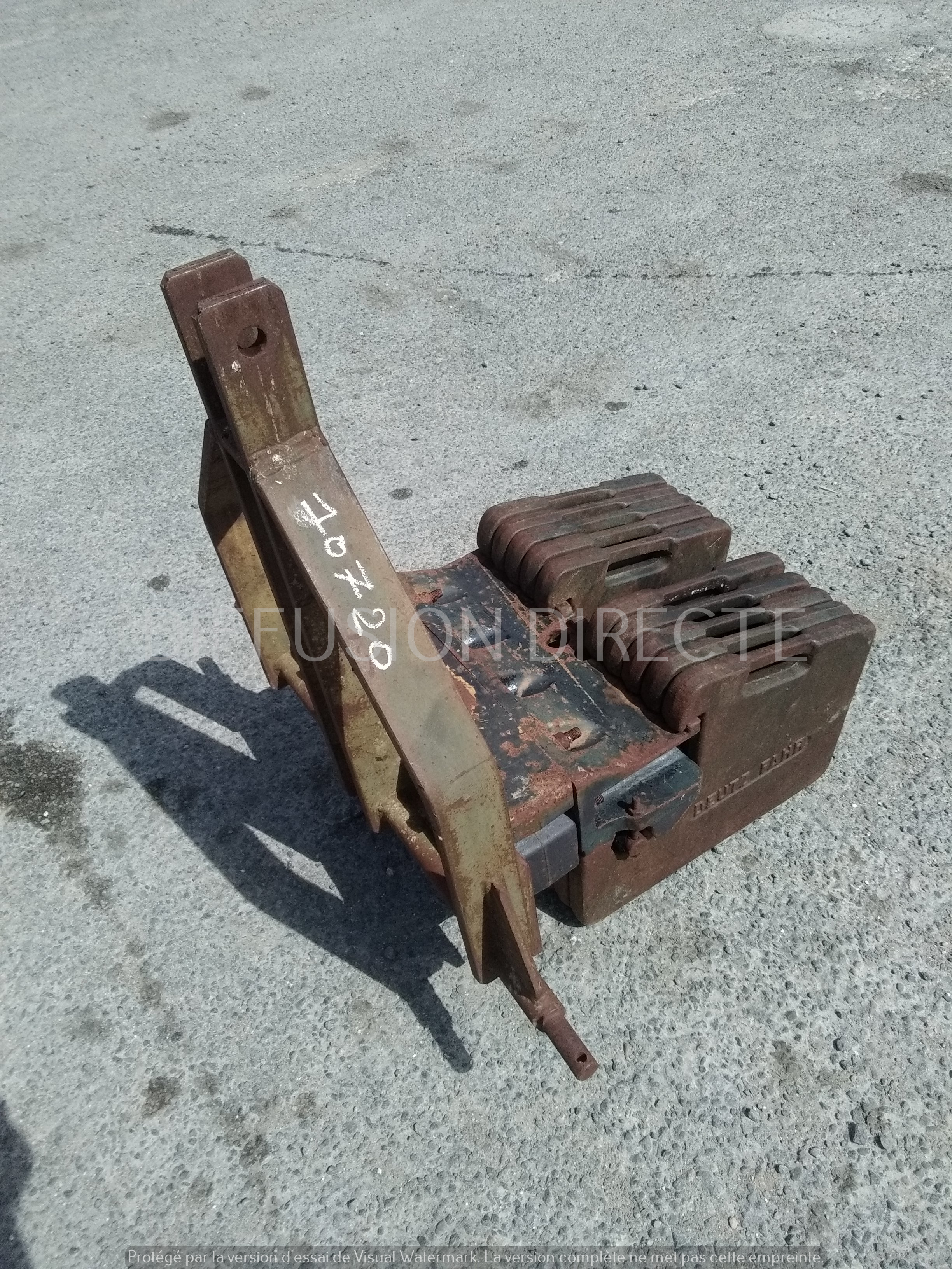 DEUTZ JEU DE MASSES 450 KG Divers