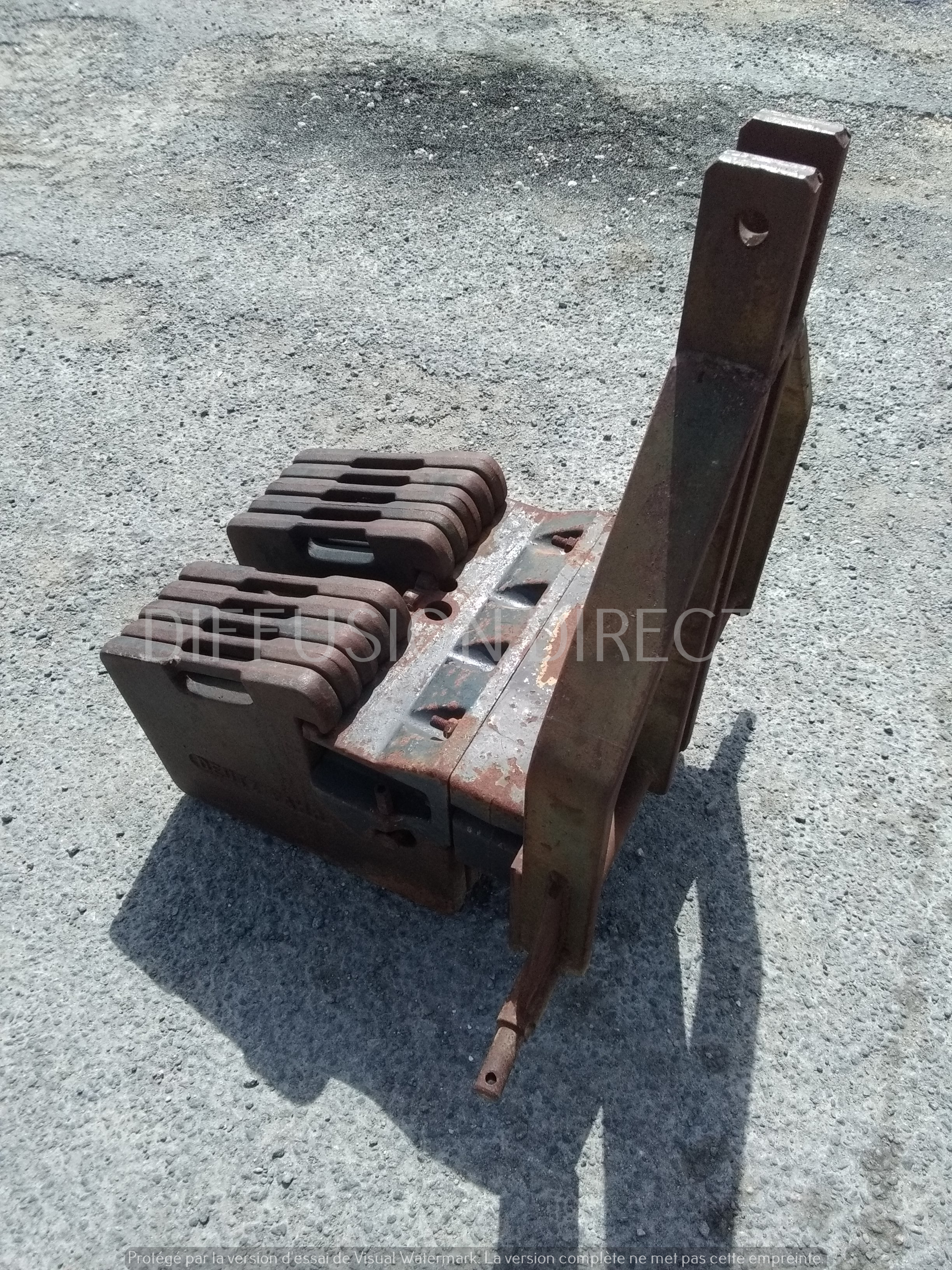 DEUTZ JEU DE MASSES 450 KG Divers