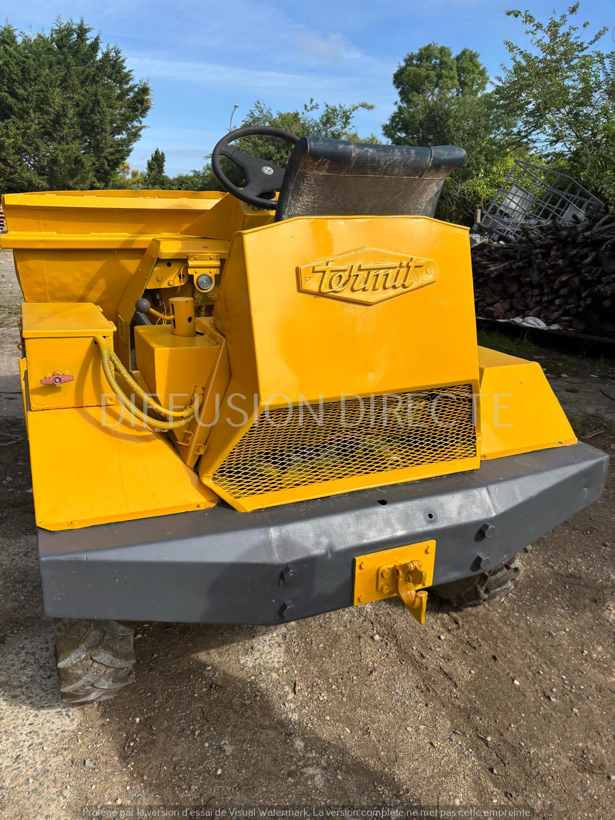 TERMIT MINI TOMBEREAU DUMPER ID 212 Tracteur
