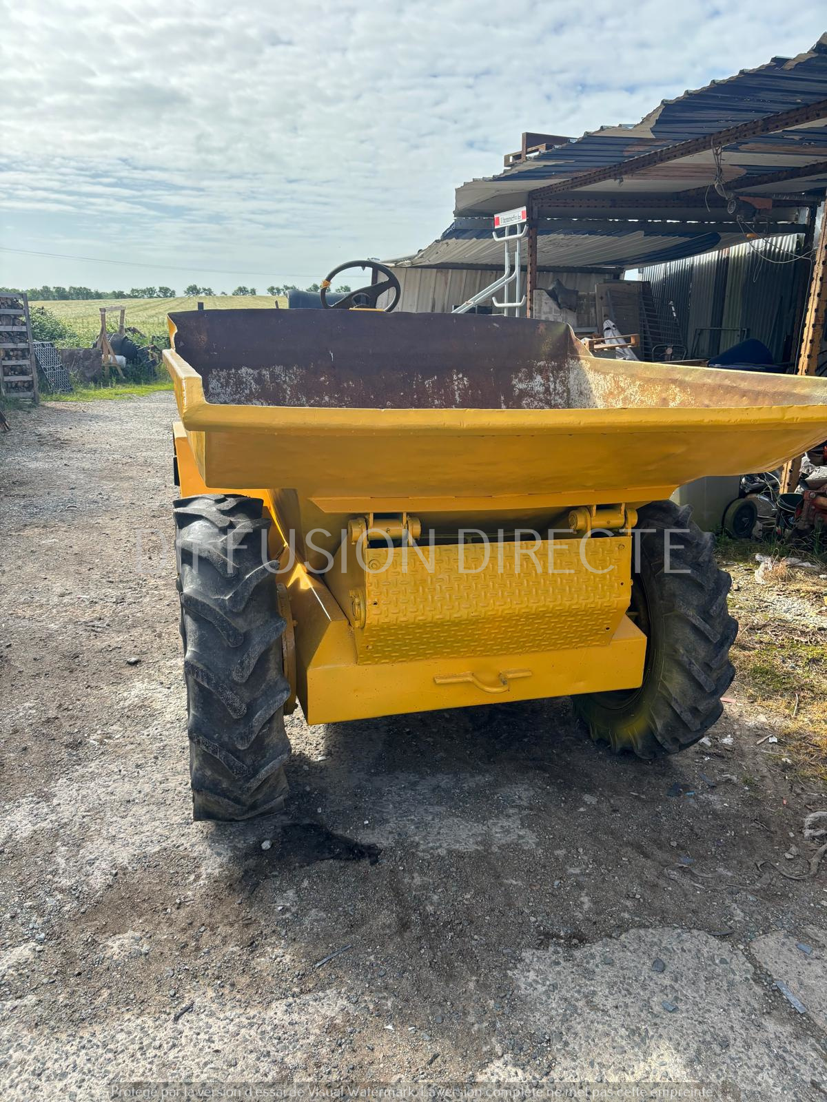 TERMIT MINI TOMBEREAU DUMPER ID 212 Tracteur