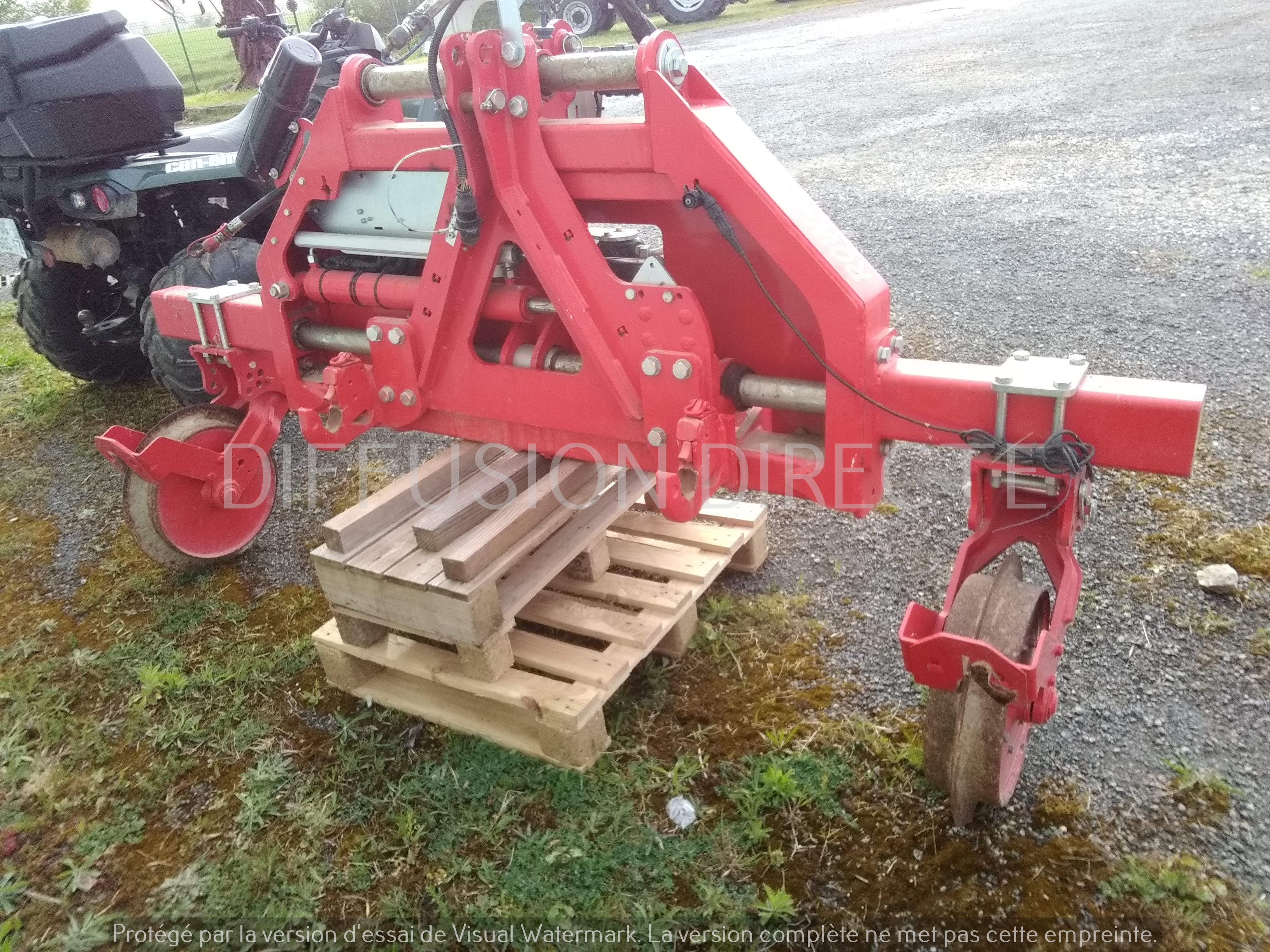 EINBOCK GUIDAGE CAMERA ROW-GUARD 500 POUR BINEUSE Bineuse - Herse Etrille