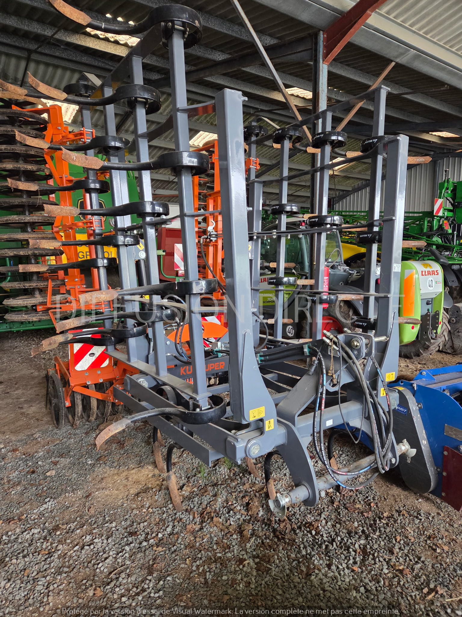 MANDAM VIBRO-DECHAUMEUR KUN SUPER 6 Vibroculteur - Cultivateur