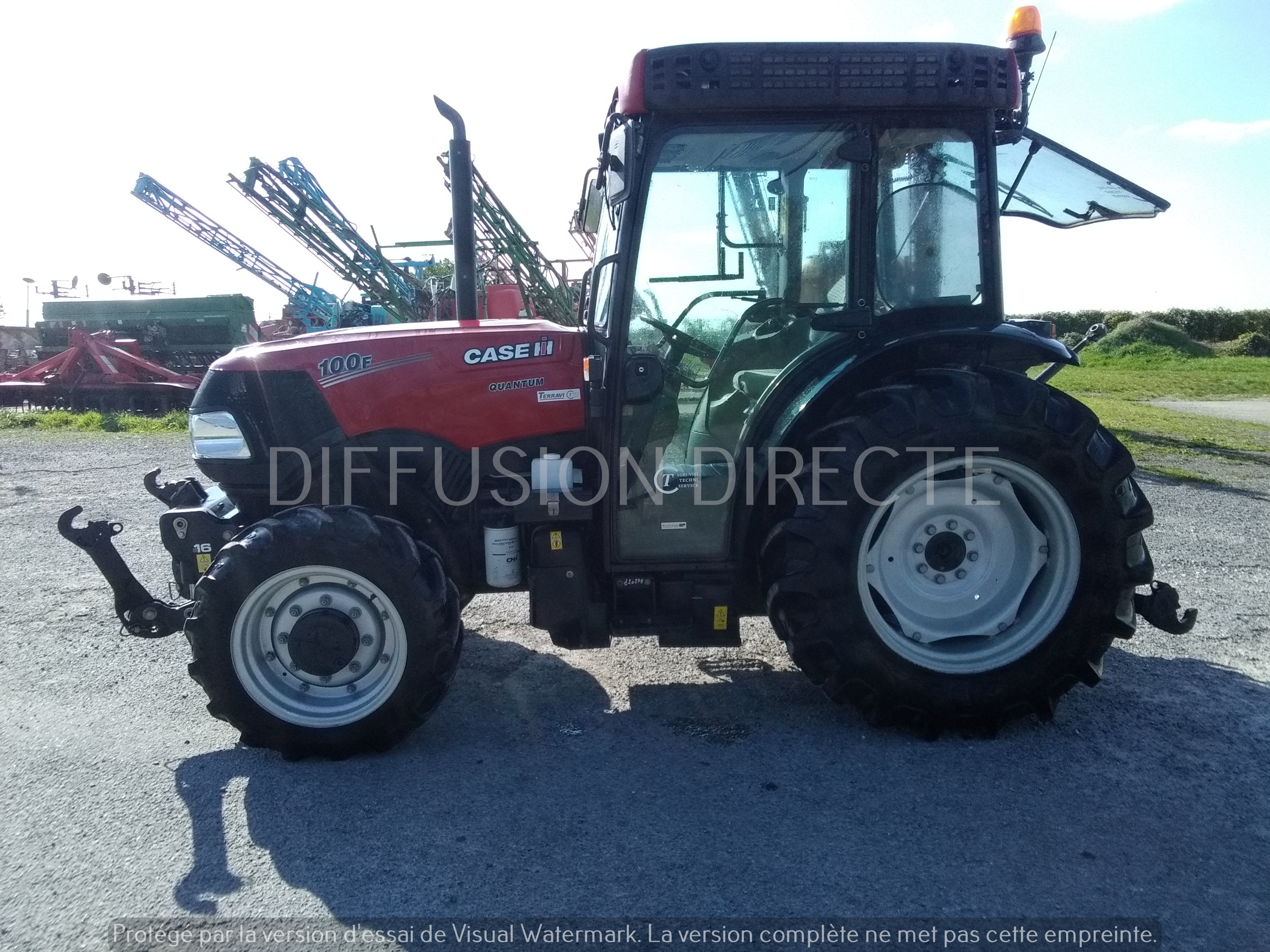 CASE IH TRACTEUR AGRICOLE QUANTUM 100 F Tracteur