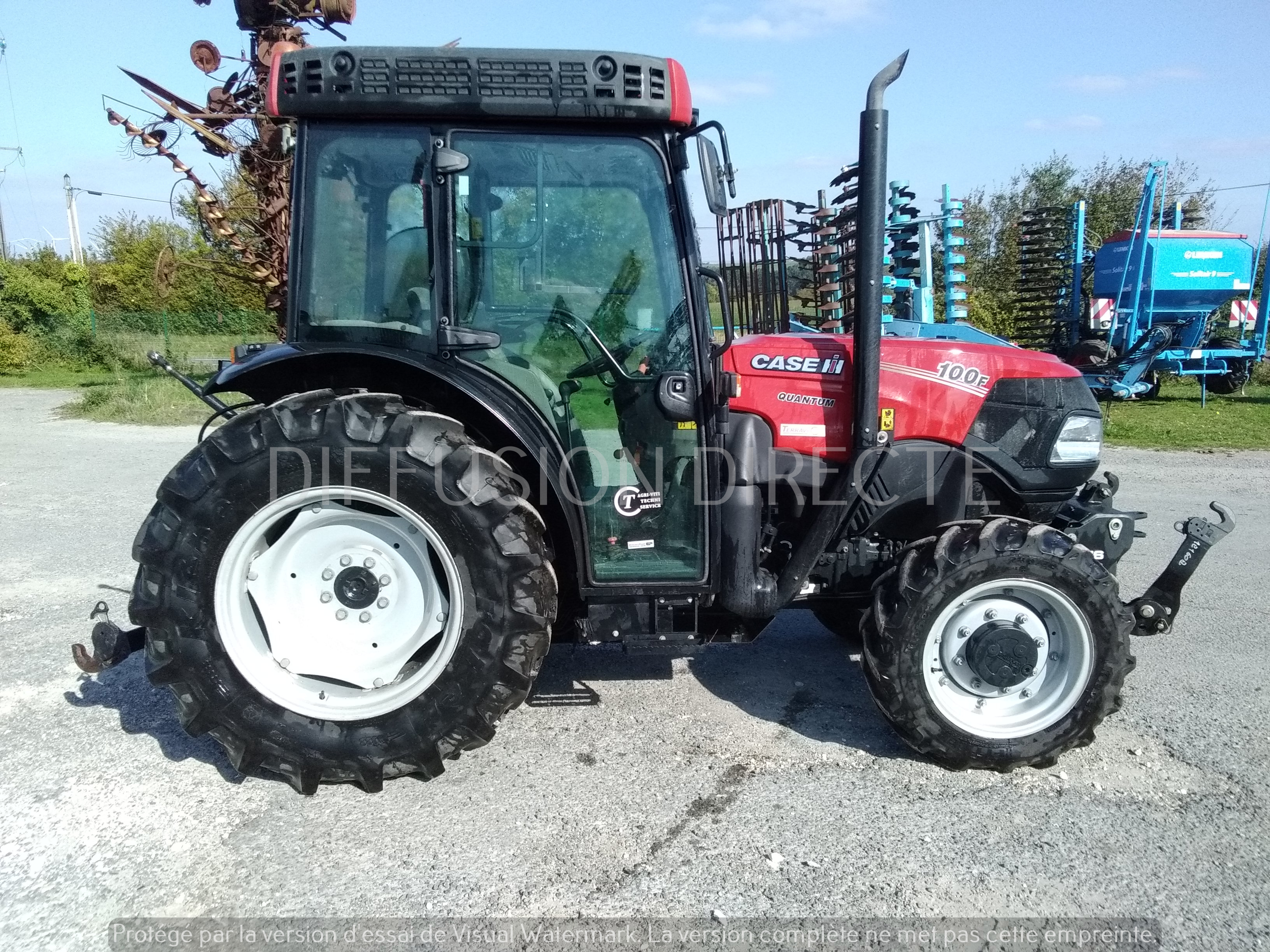 CASE IH TRACTEUR AGRICOLE QUANTUM 100 F Tracteur