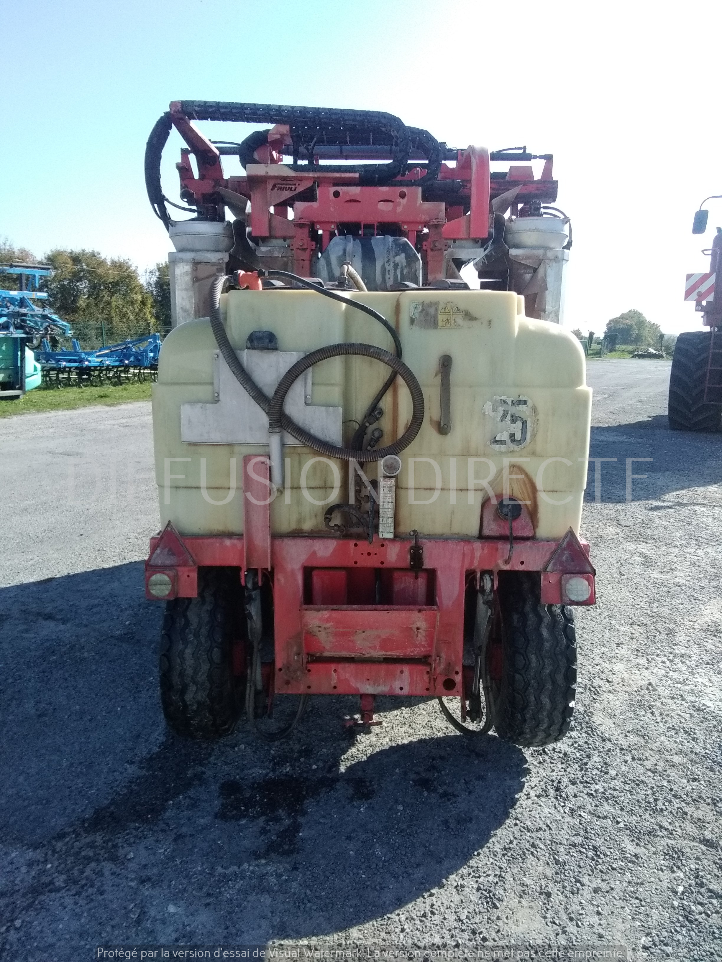 FRIULI PULVERISATEUR TRAINE DRIFT RECOVERY Pulvérisateur