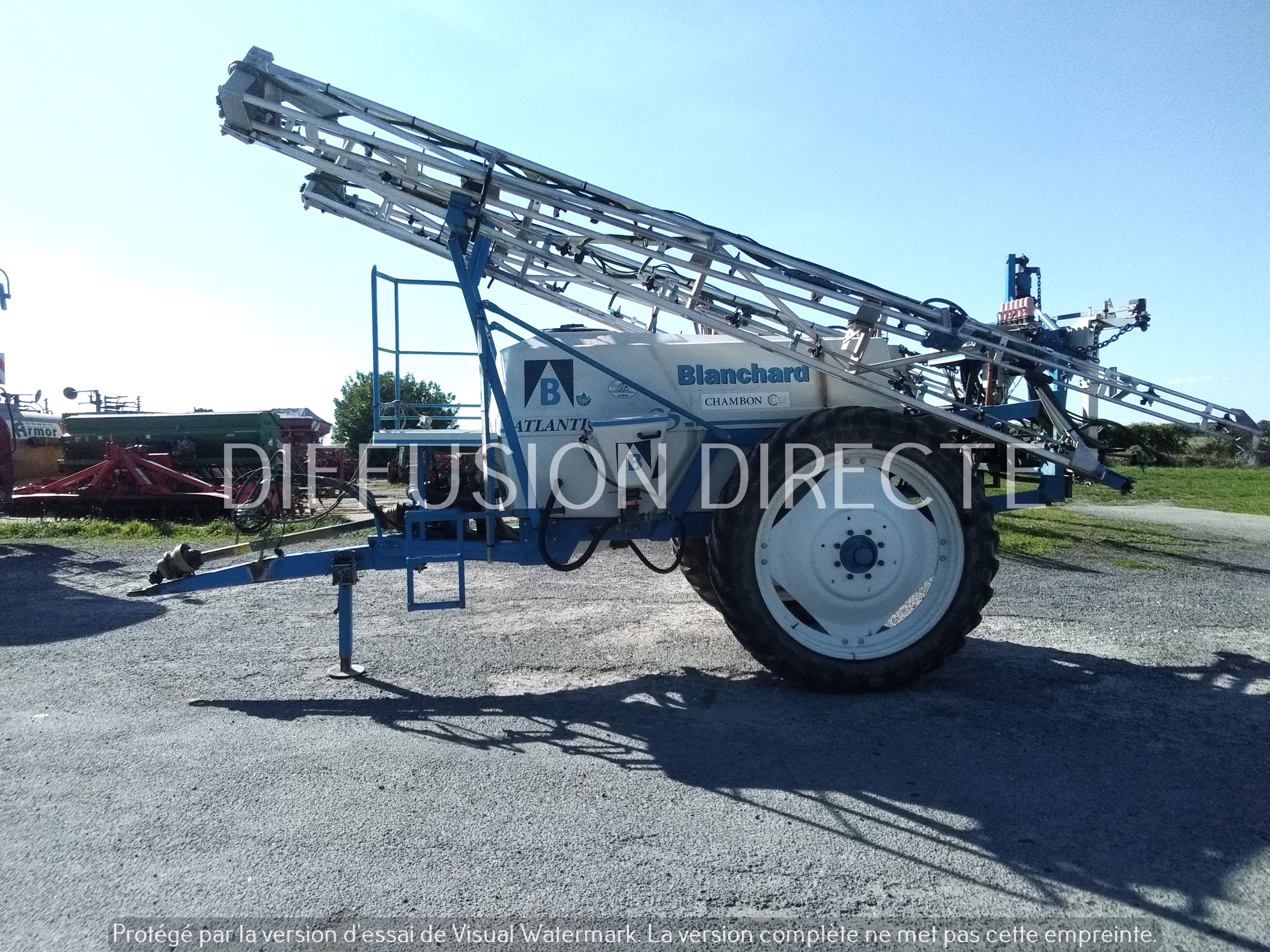 BLANCHARD PULVERISATEUR TRAINE ATLANT PC Pulvérisateur