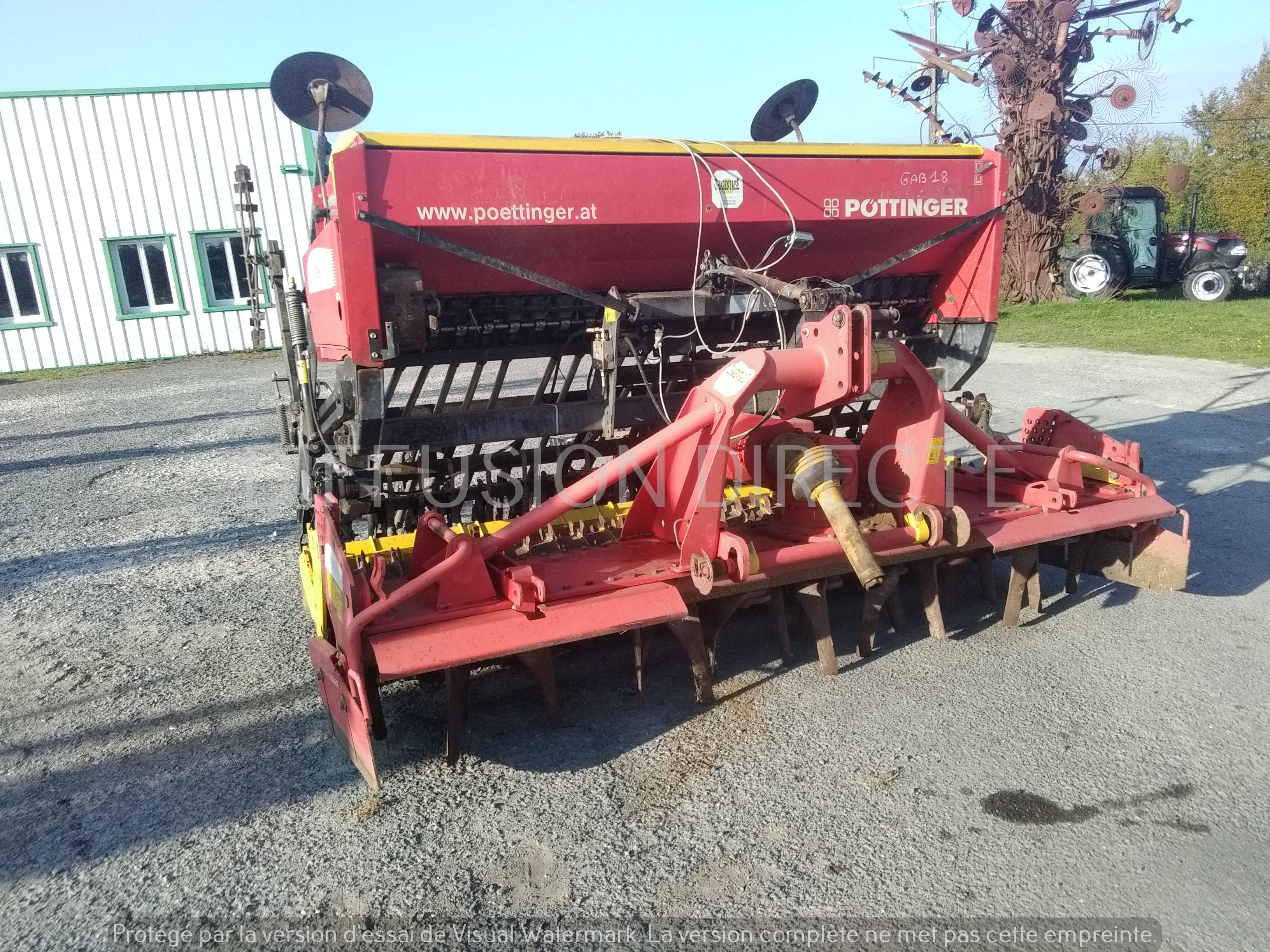 POTTINGER COMBINE DE SEMIS VITASEM A 301 Semoir en Ligne