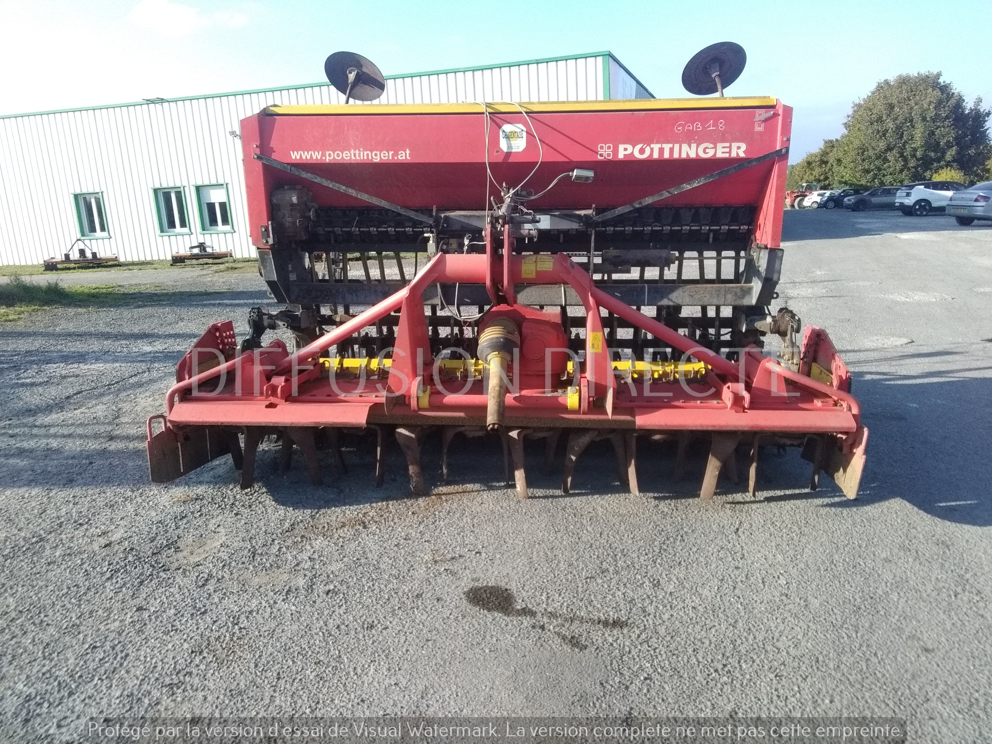 POTTINGER COMBINE DE SEMIS VITASEM A 301 Semoir en Ligne