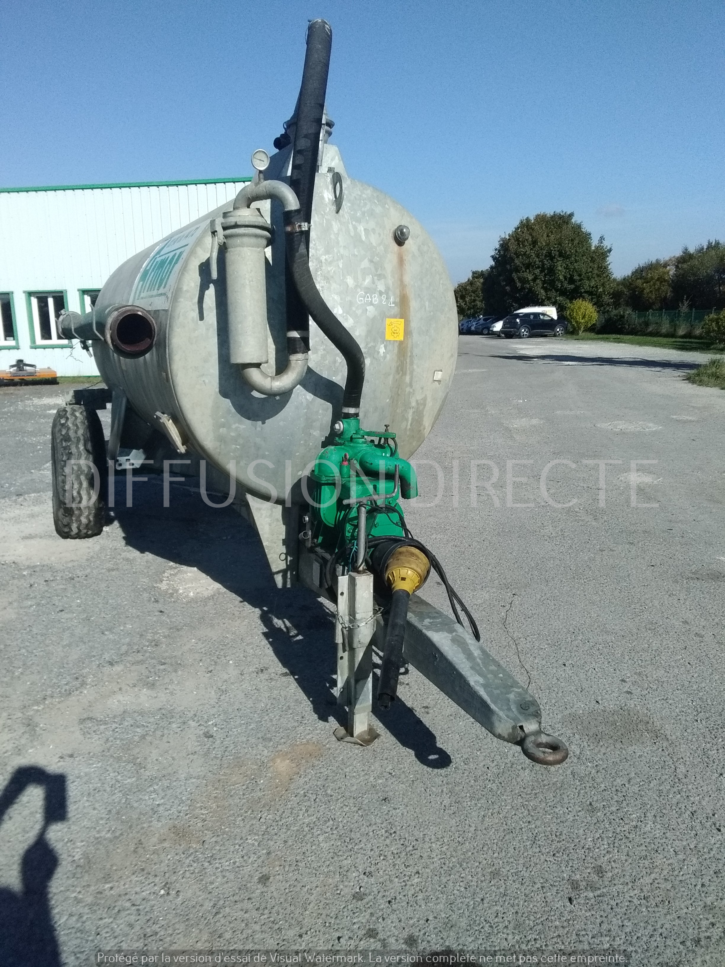 ARMOR TONNE A LISIER AXR 6.8 Epandeur à Fumier/Tonne à lisier