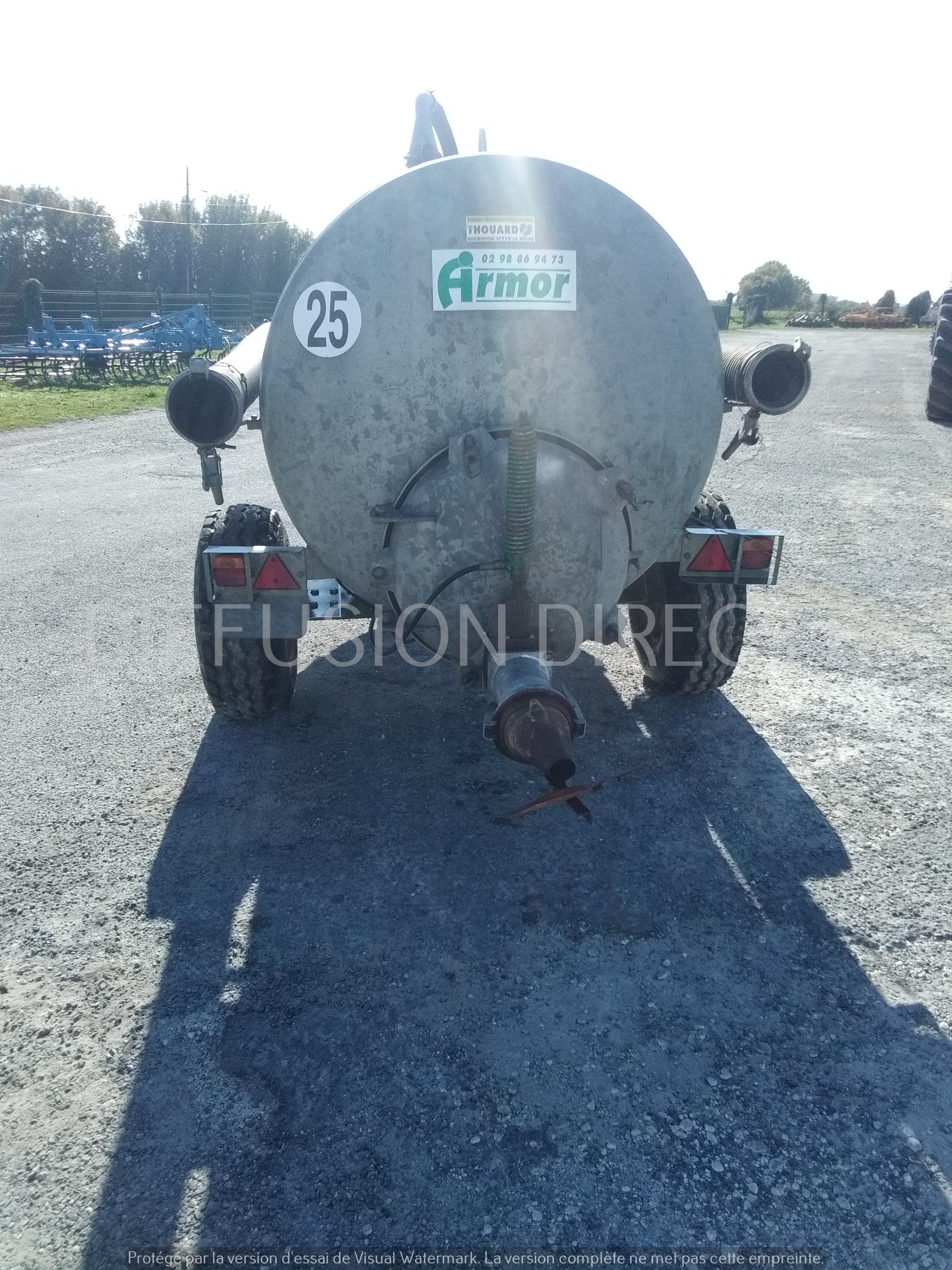 ARMOR TONNE A LISIER AXR 6.8 Epandeur à Fumier/Tonne à lisier