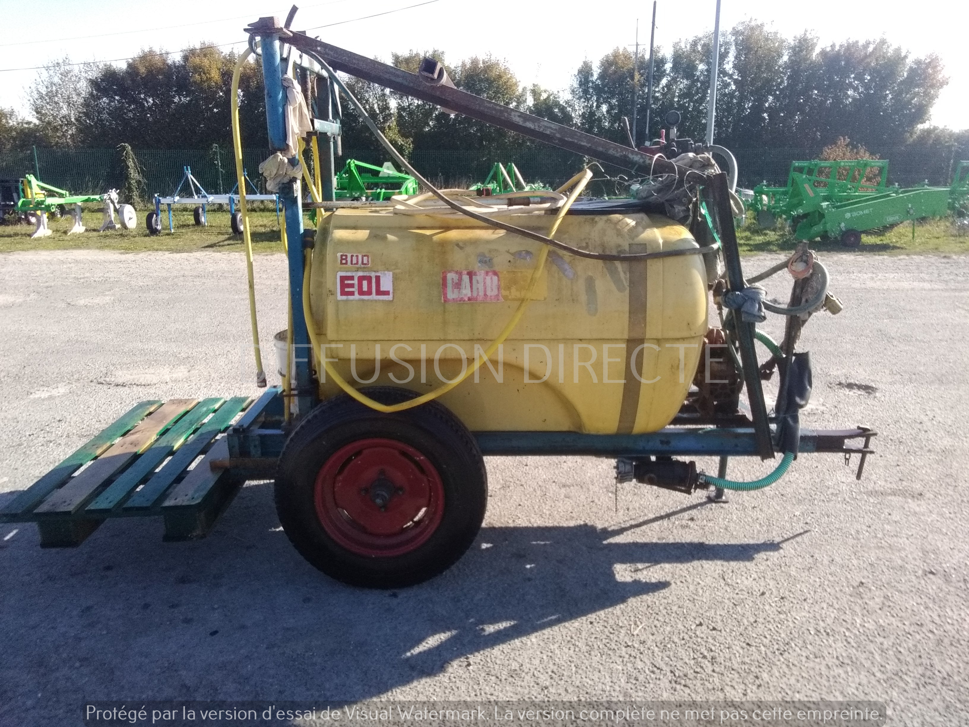 CARUELLE PULVERISATEUR TRAINE EOL Pulvérisateur