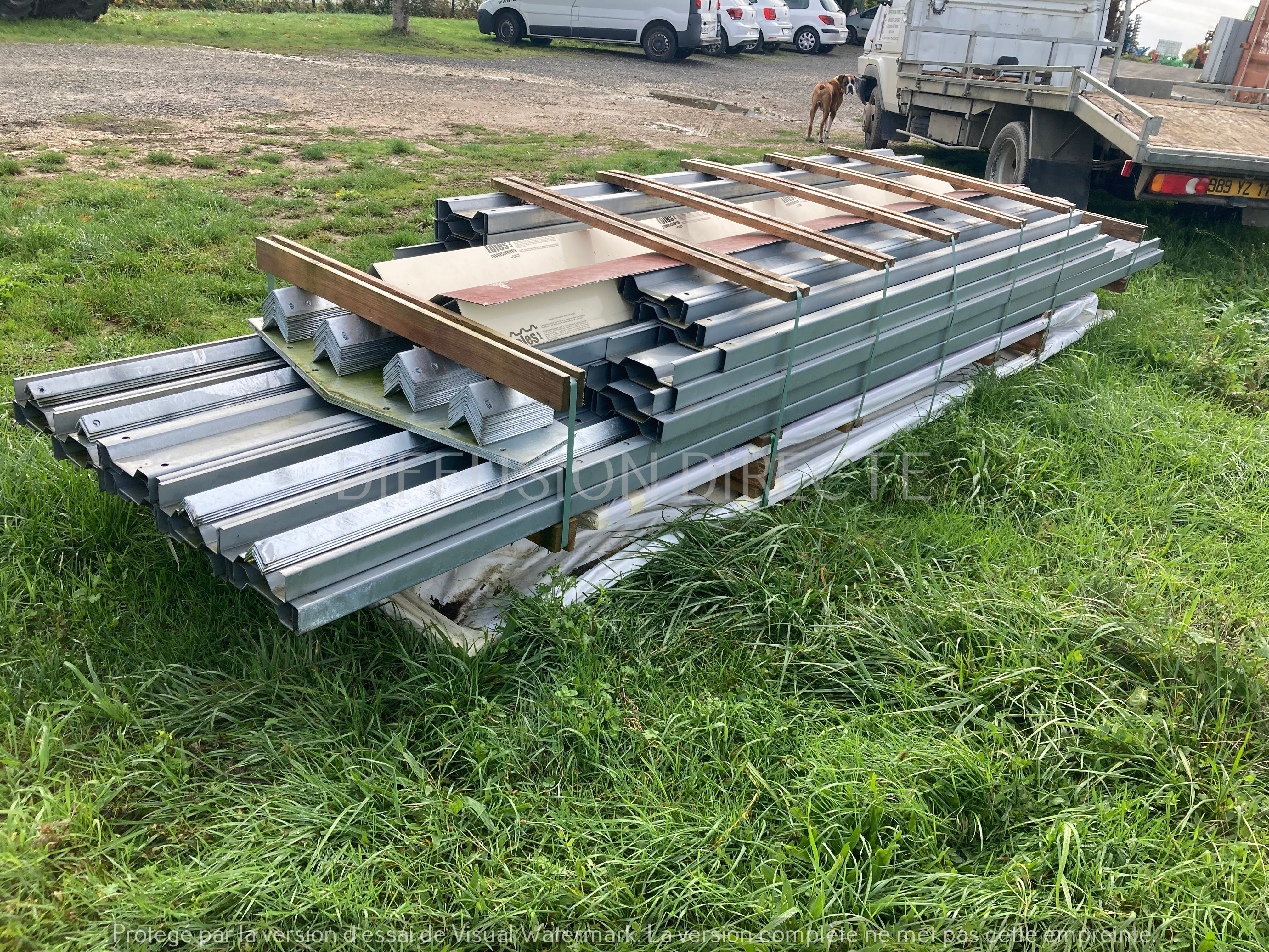 KIT HANGAR 10 m x 6 m Divers