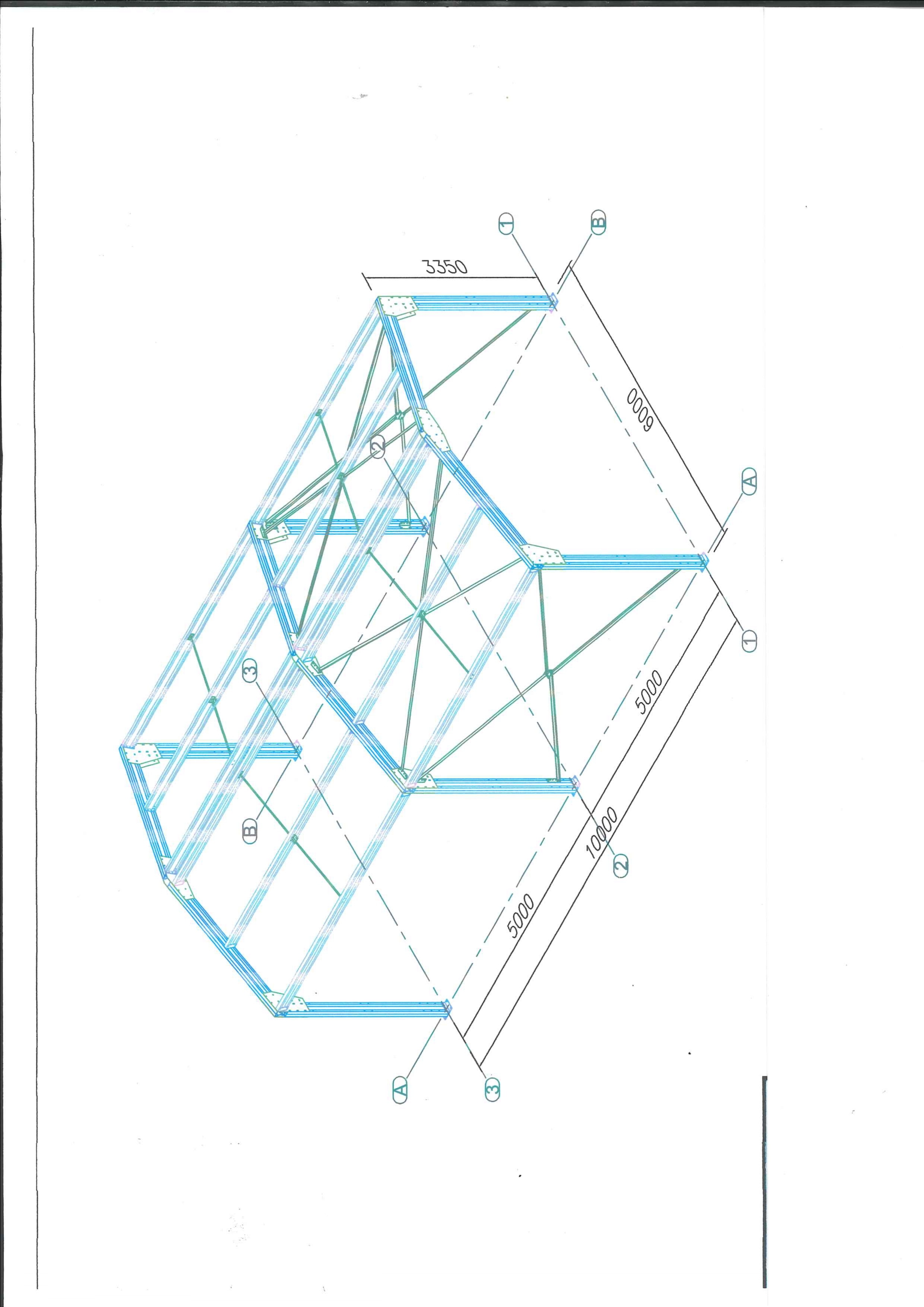 KIT HANGAR 10 m x 6 m Divers