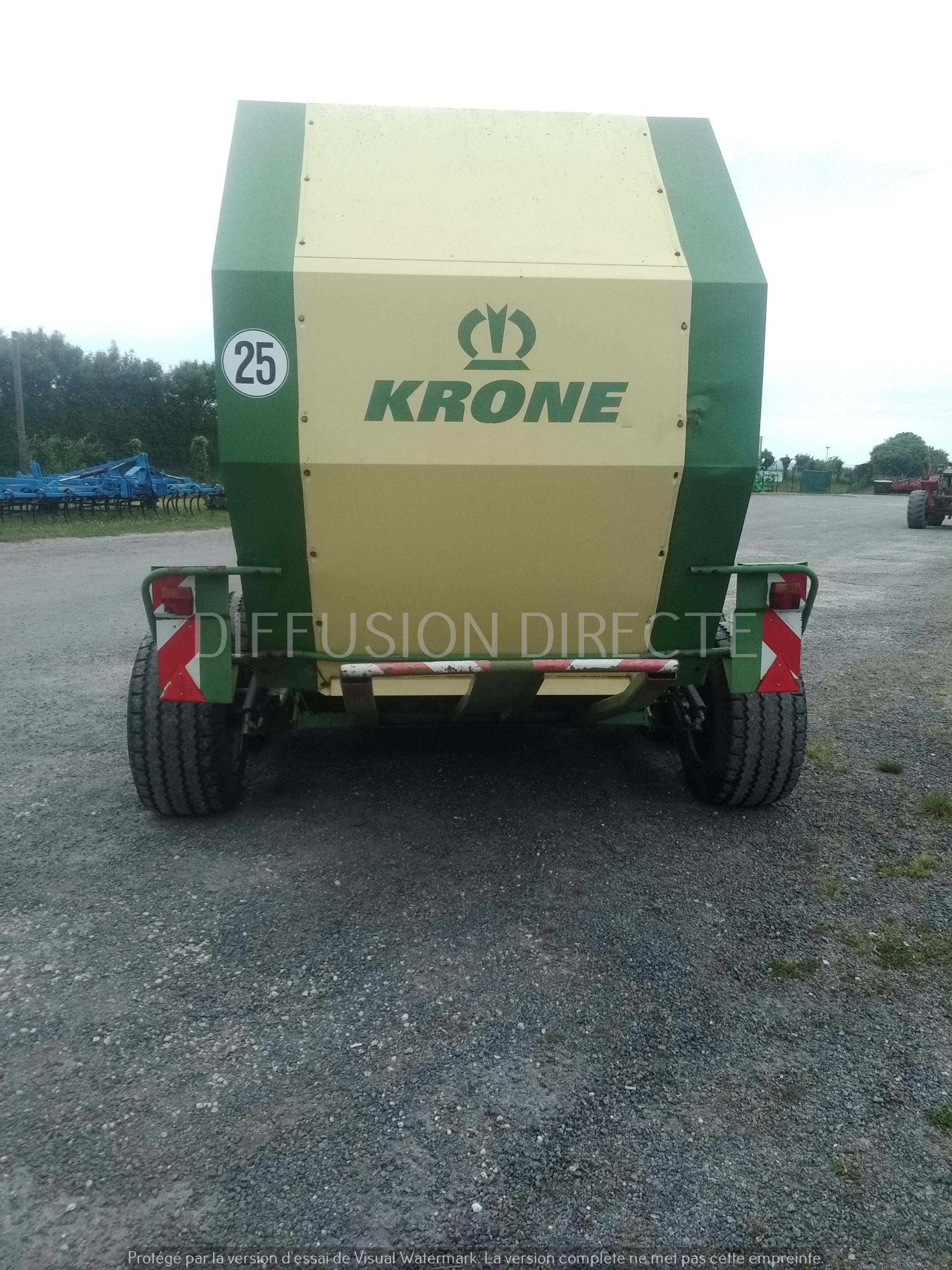 KRONE PRESSE A BALLES RONDES VARIO 1800 PACK Presse - Round Baller