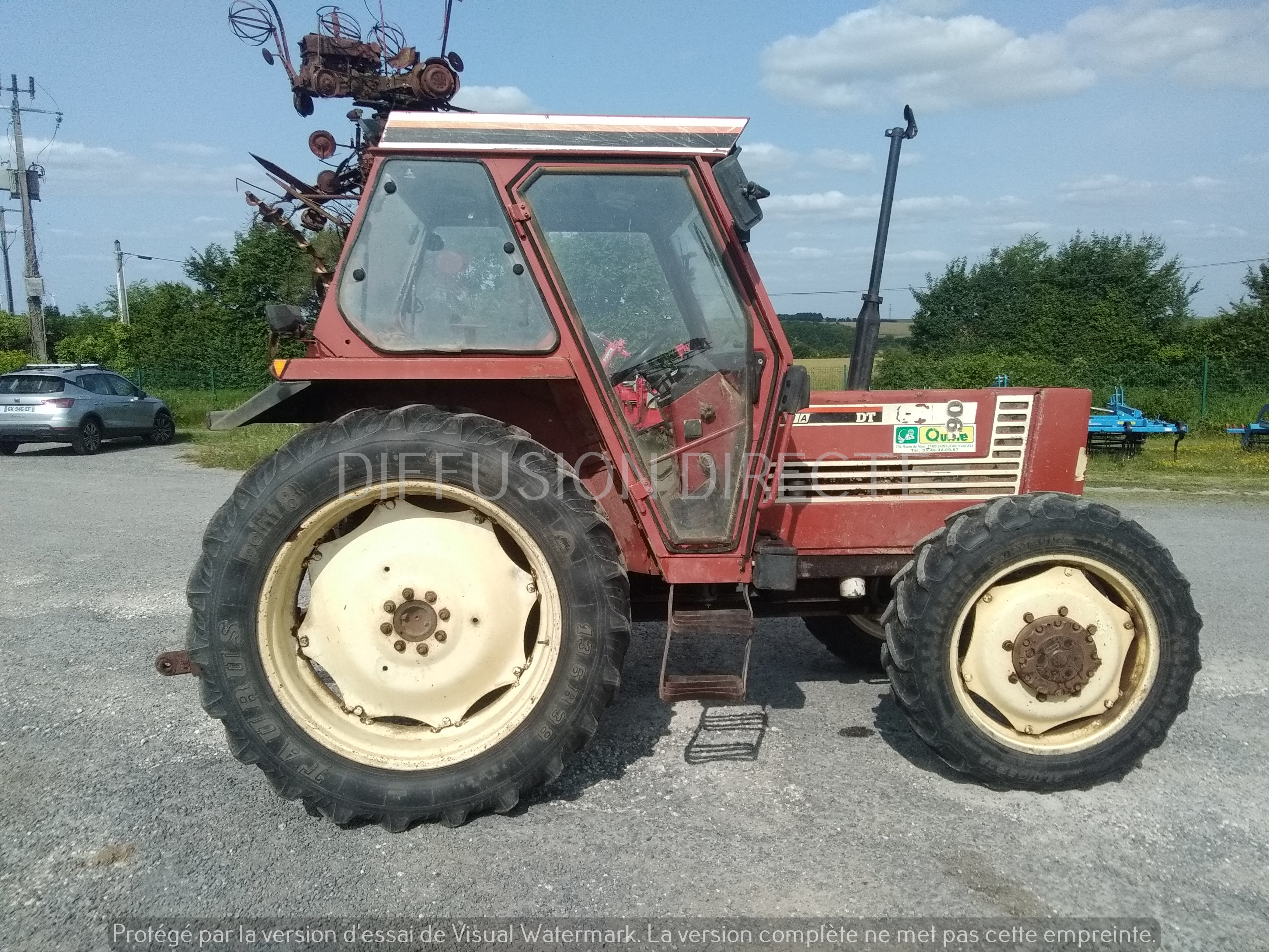 FIAT TRACTEUR AGRICOLE 80-90 DT Tracteur