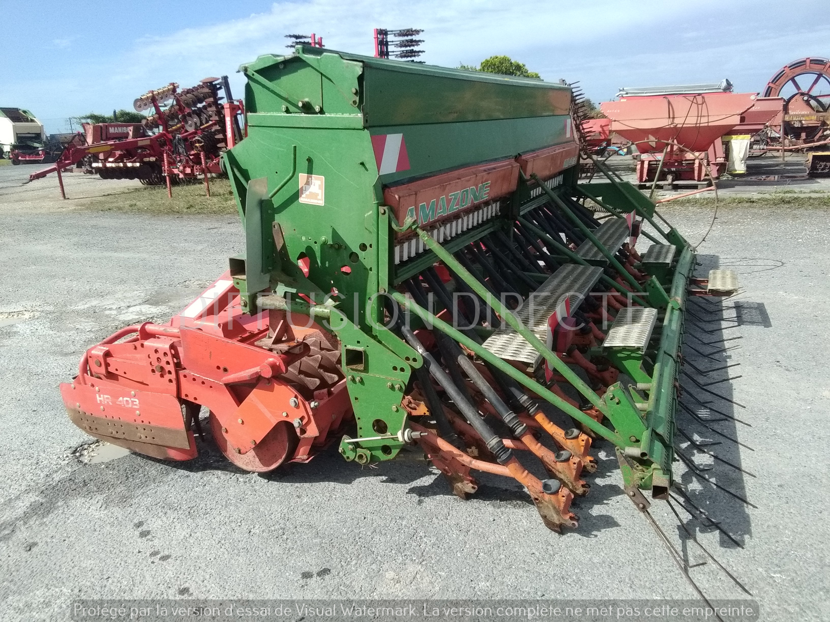 AMAZONE COMBINE DE SEMIS AD 402 Semoir en Ligne
