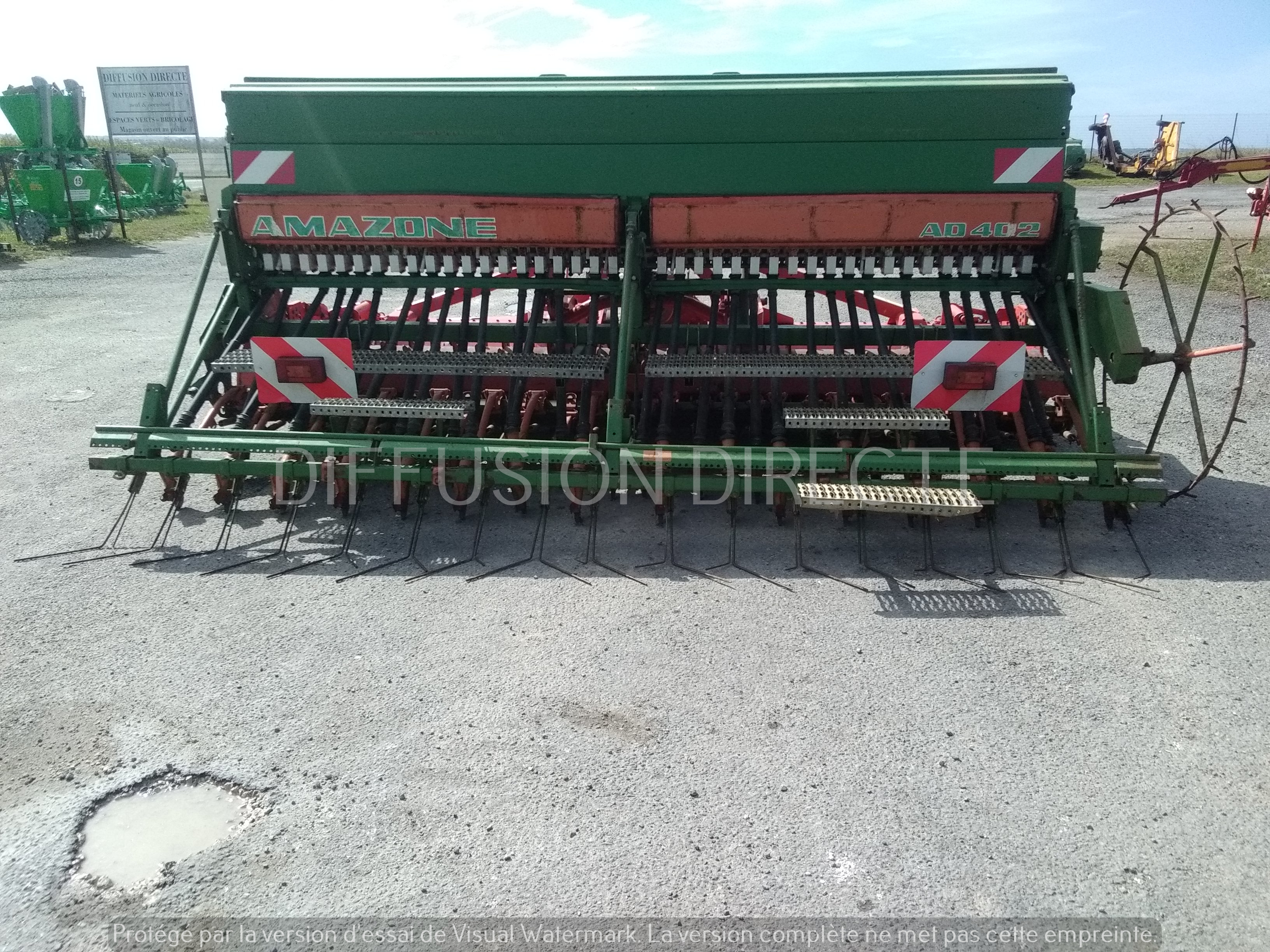 AMAZONE COMBINE DE SEMIS AD 402 Semoir en Ligne