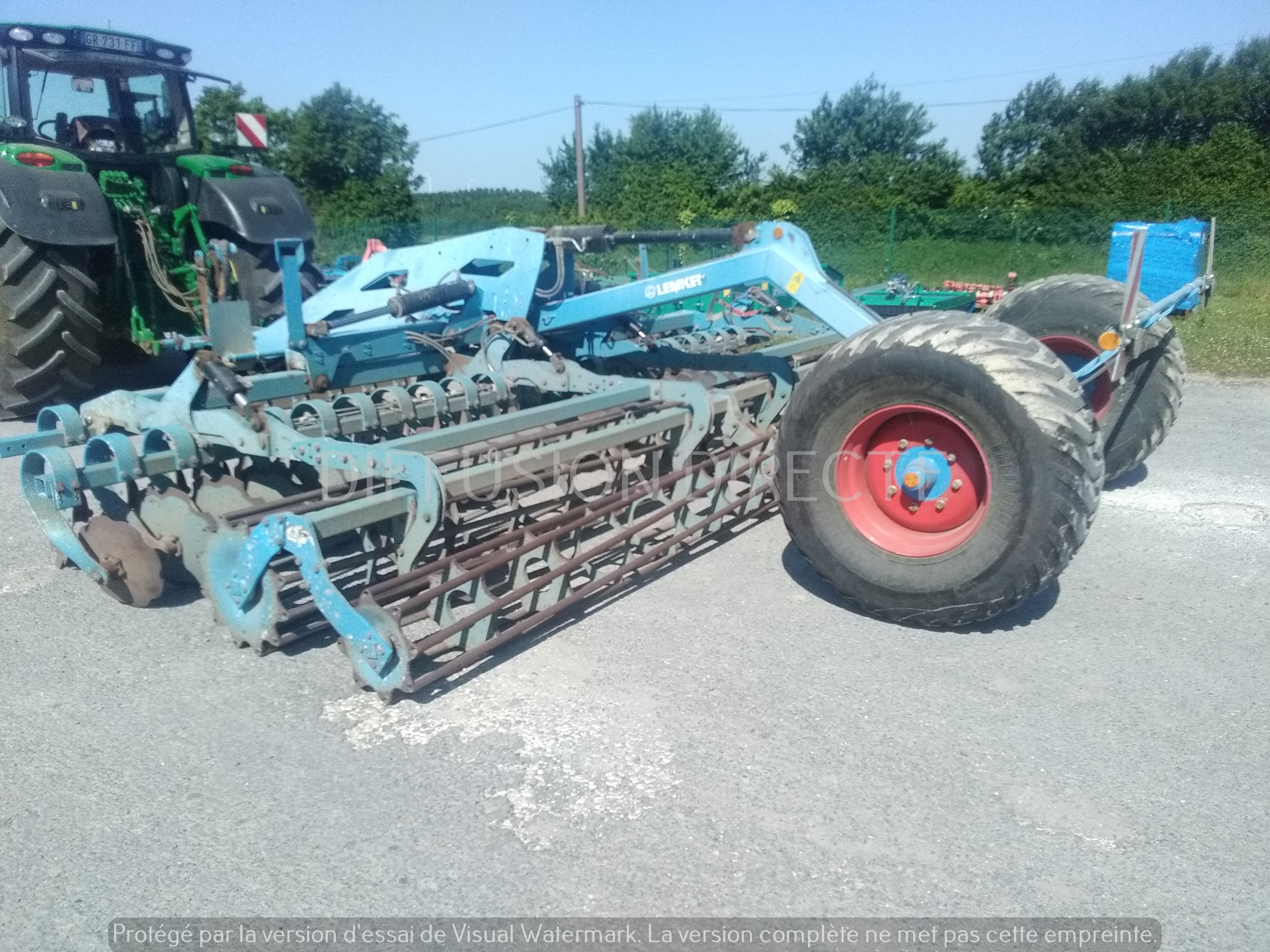 LEMKEN DECHAUMEUR A DISQUES HELIODOR H 8 SF Déchaumeur