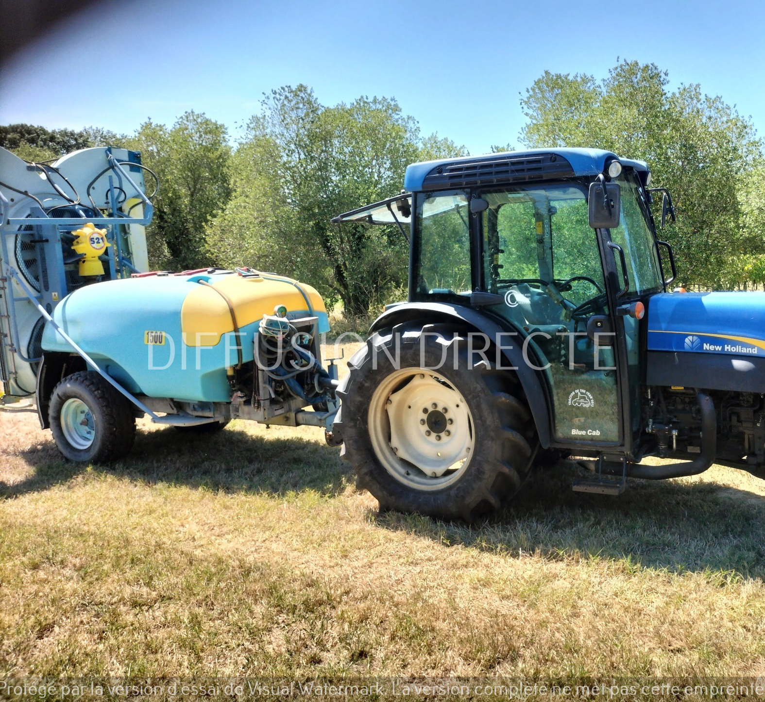 S 21 PULVERISATEUR VIGNE TA 1500 Pulvérisateur