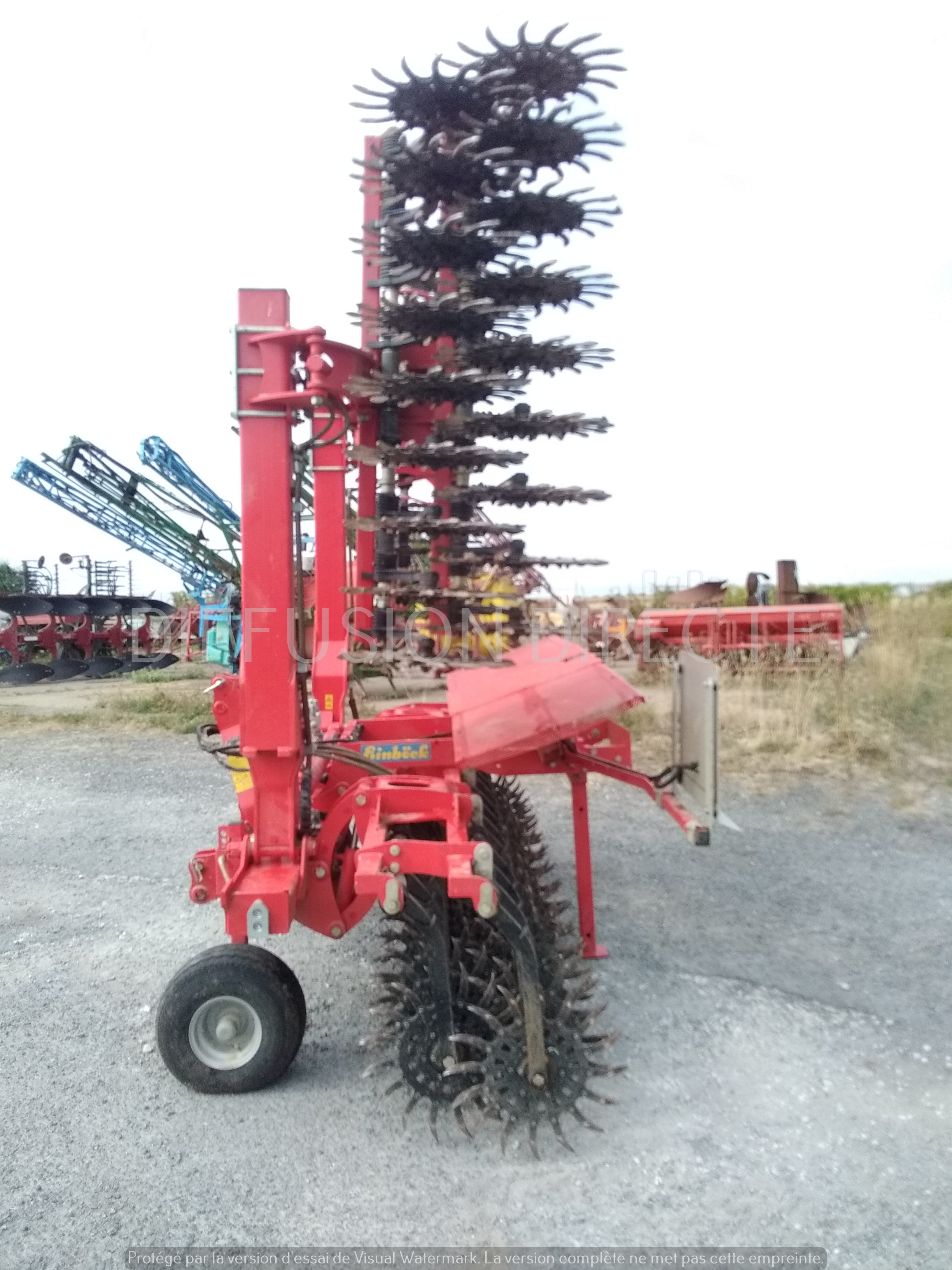 EINBOCK HOUE ROTATIVE ROTARYSTAR 640 Bineuse - Herse Etrille