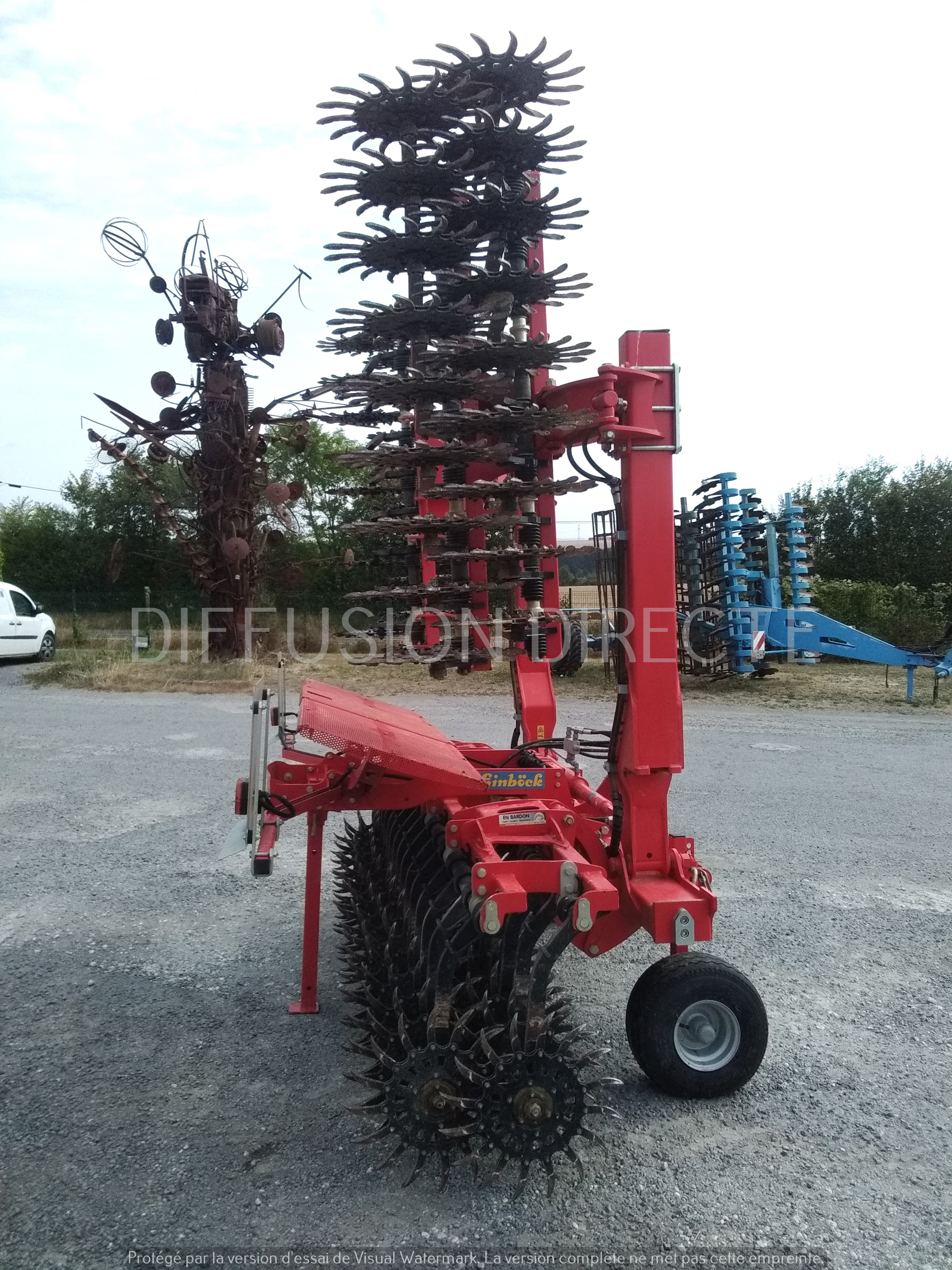 EINBOCK HOUE ROTATIVE ROTARYSTAR 640 Bineuse - Herse Etrille