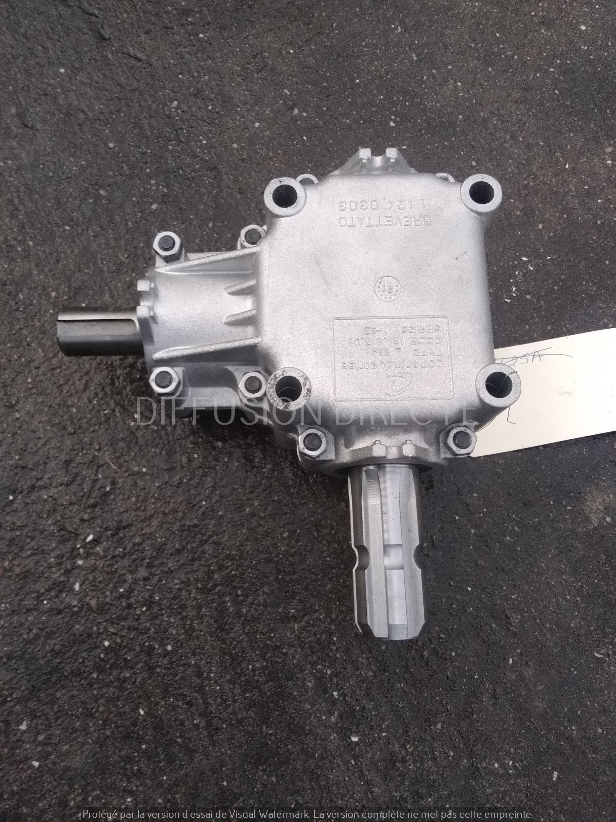  BOITIER DE RENVOI D'ANGLE COMER Destockage pièces neuves et occasions