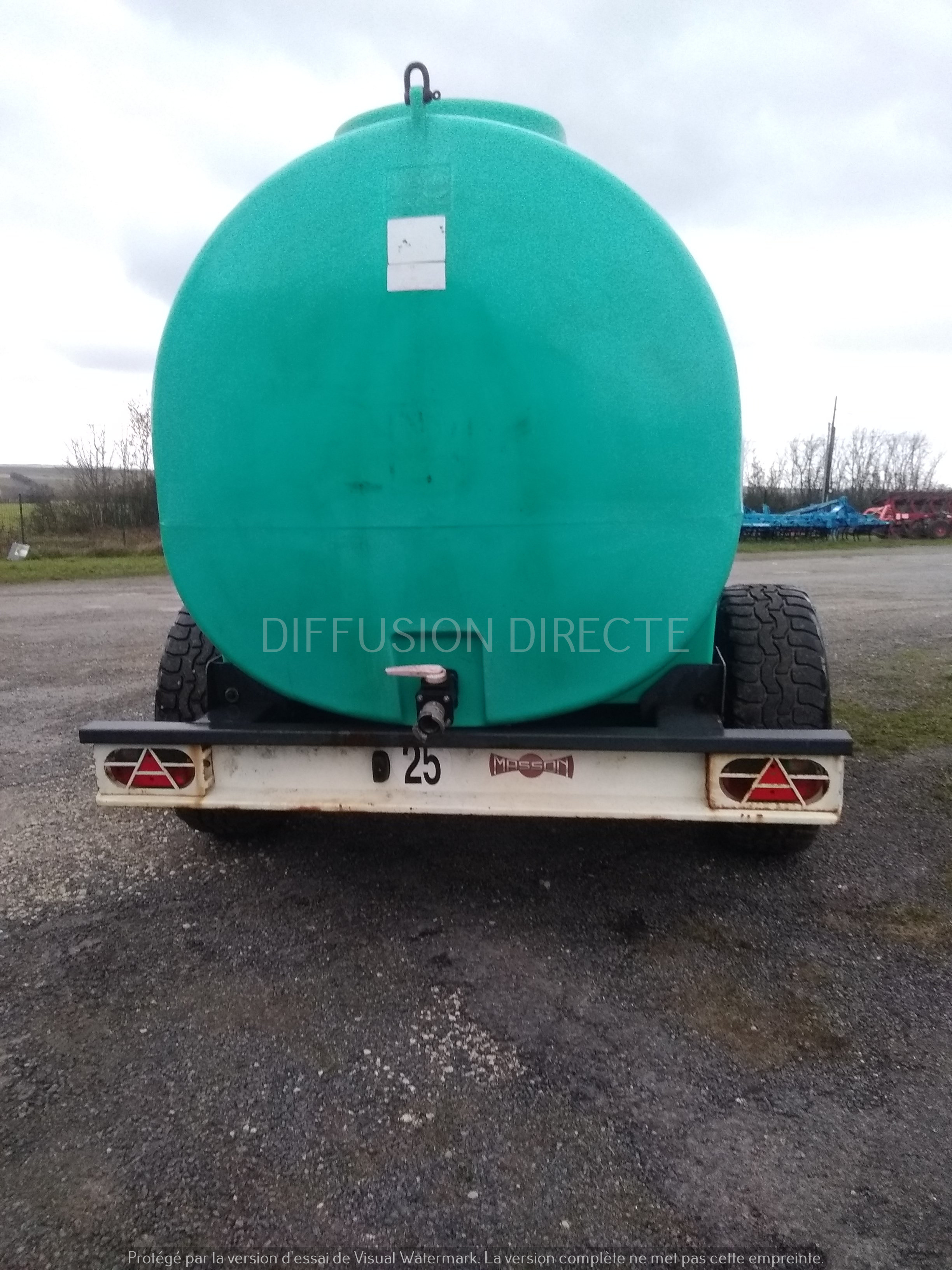 MASSON CITERNE AZOTE MSP 80 Divers