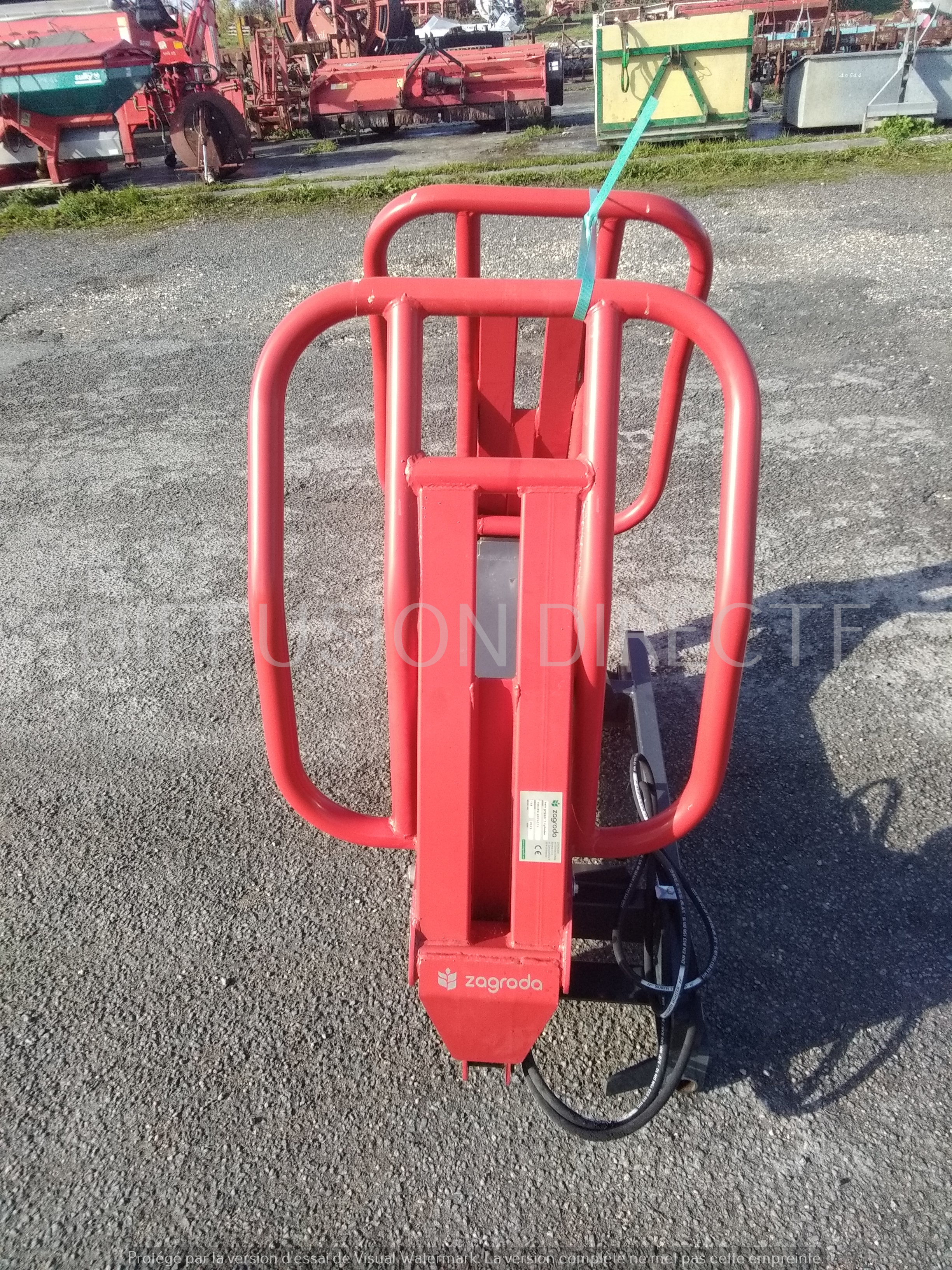 ZAGRODA PINCE BALLES RONDES BALE GRIPPER 1 CYLINDER Bonnes Affaires