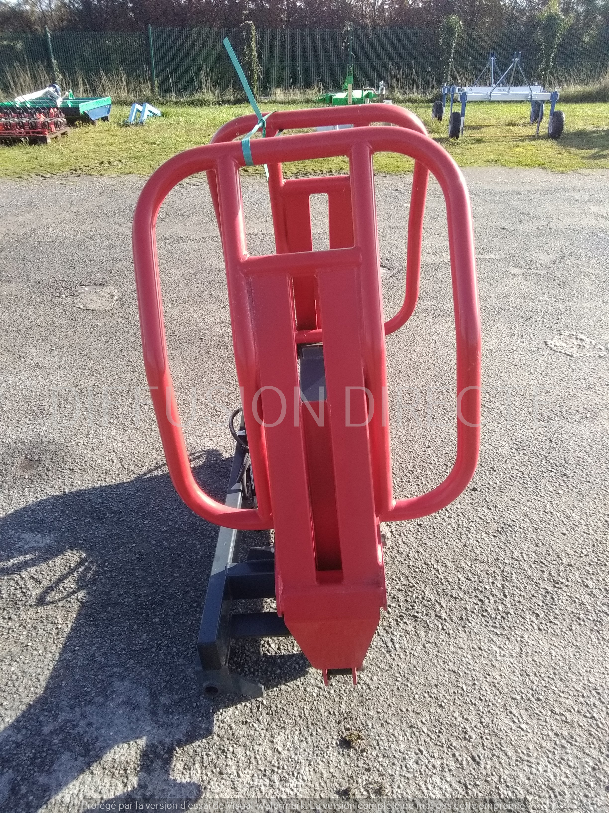 ZAGRODA PINCE BALLES RONDES BALE GRIPPER 1 CYLINDER Bonnes Affaires