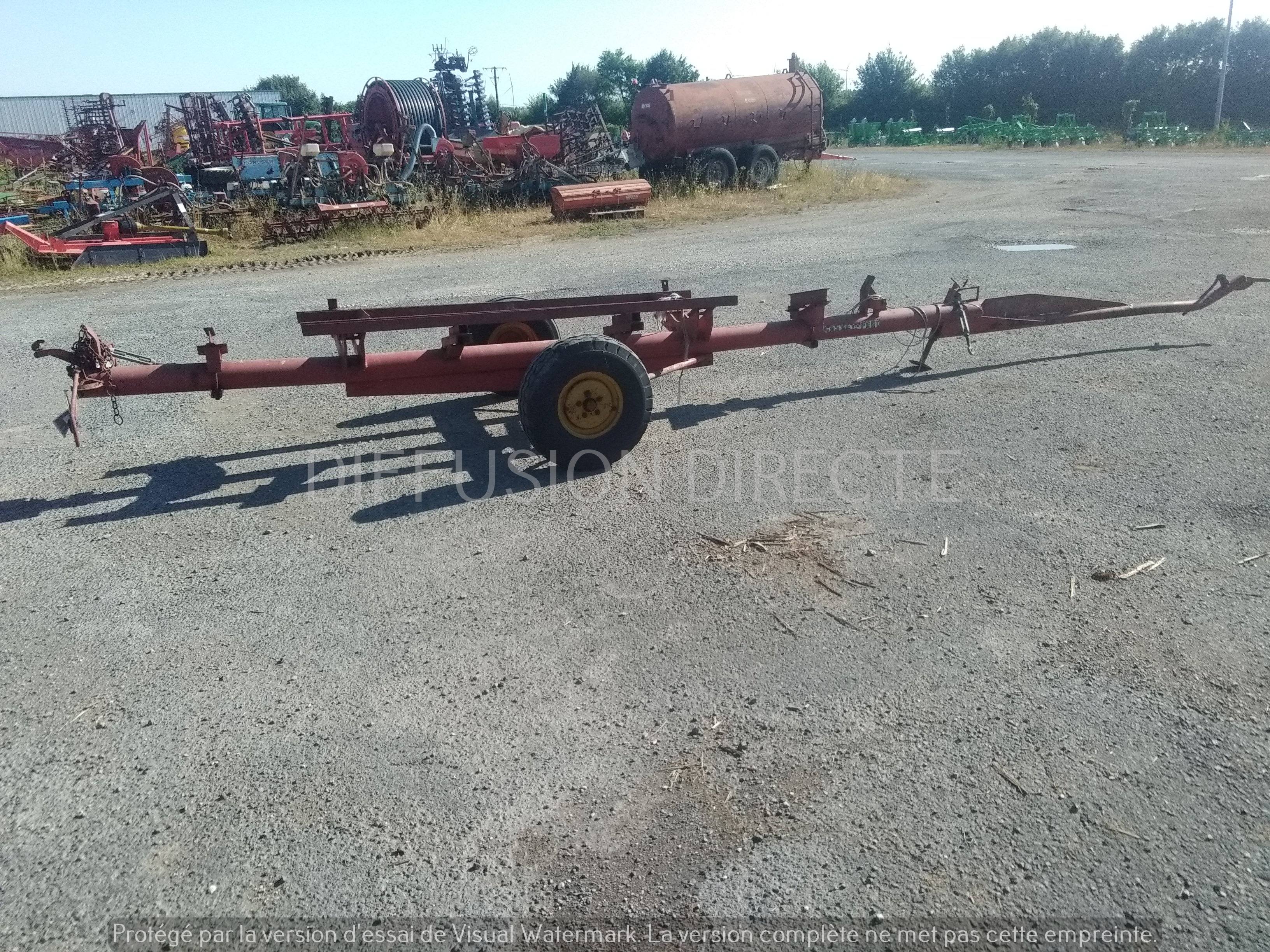 MASSEY FERGUSON CHARIOT DE COUPE 450 Cueilleur - Coupe - Accessoires