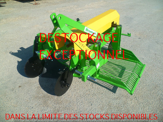 BOMET Arracheuse à Pommes de Terre 1 rang URSA versement latéral Arracheuse à Pommes de Terre et Lame Souleveuse