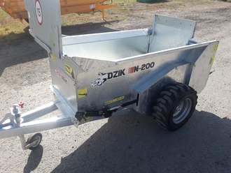 CYNKOMET Epandeur à Fumier et Compost N-200 DZIK Epandeur Fumier, Compost et Engrais