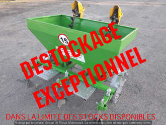 BOMET Planteuse à Pommes de Terre 2 rangs 70-75cm GEMINI Planteuses à Pommes de Terre, Ail, Oignons, Echalotes et Mini-Mottes