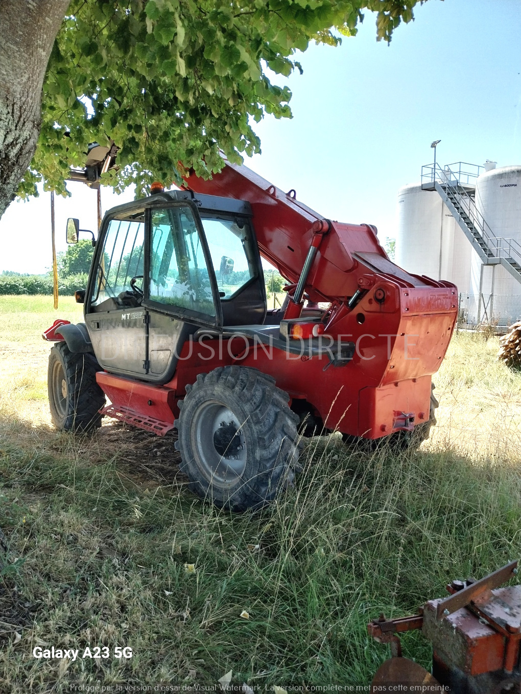 MANITOU TELESCOPIQUE 1235 Tracteur