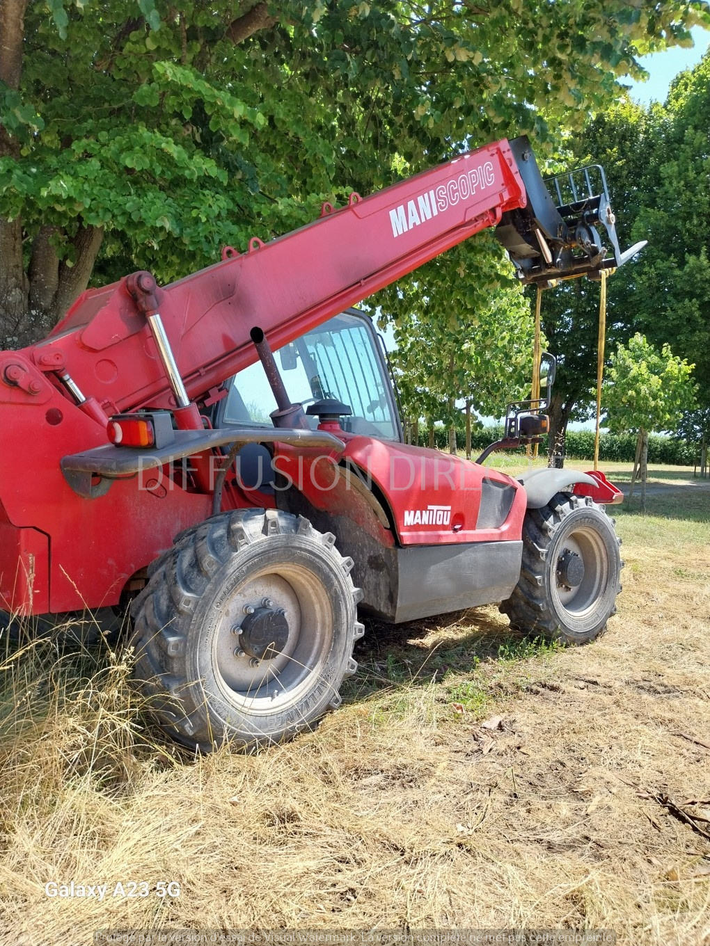 MANITOU TELESCOPIQUE 1235 Tracteur